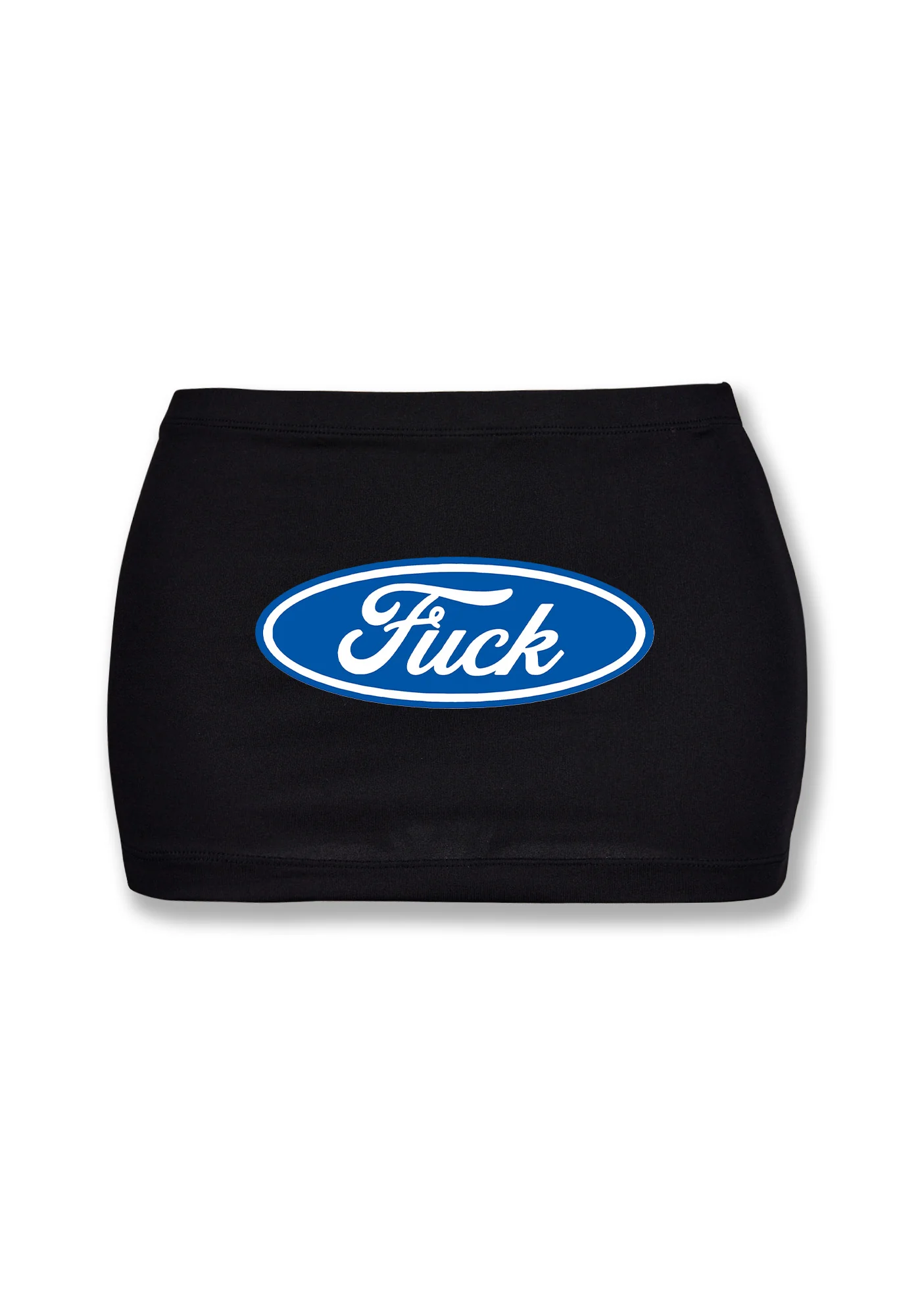 Oval Fxxk Y2K Mini Hip Skirt Cherrykitten - Image 2