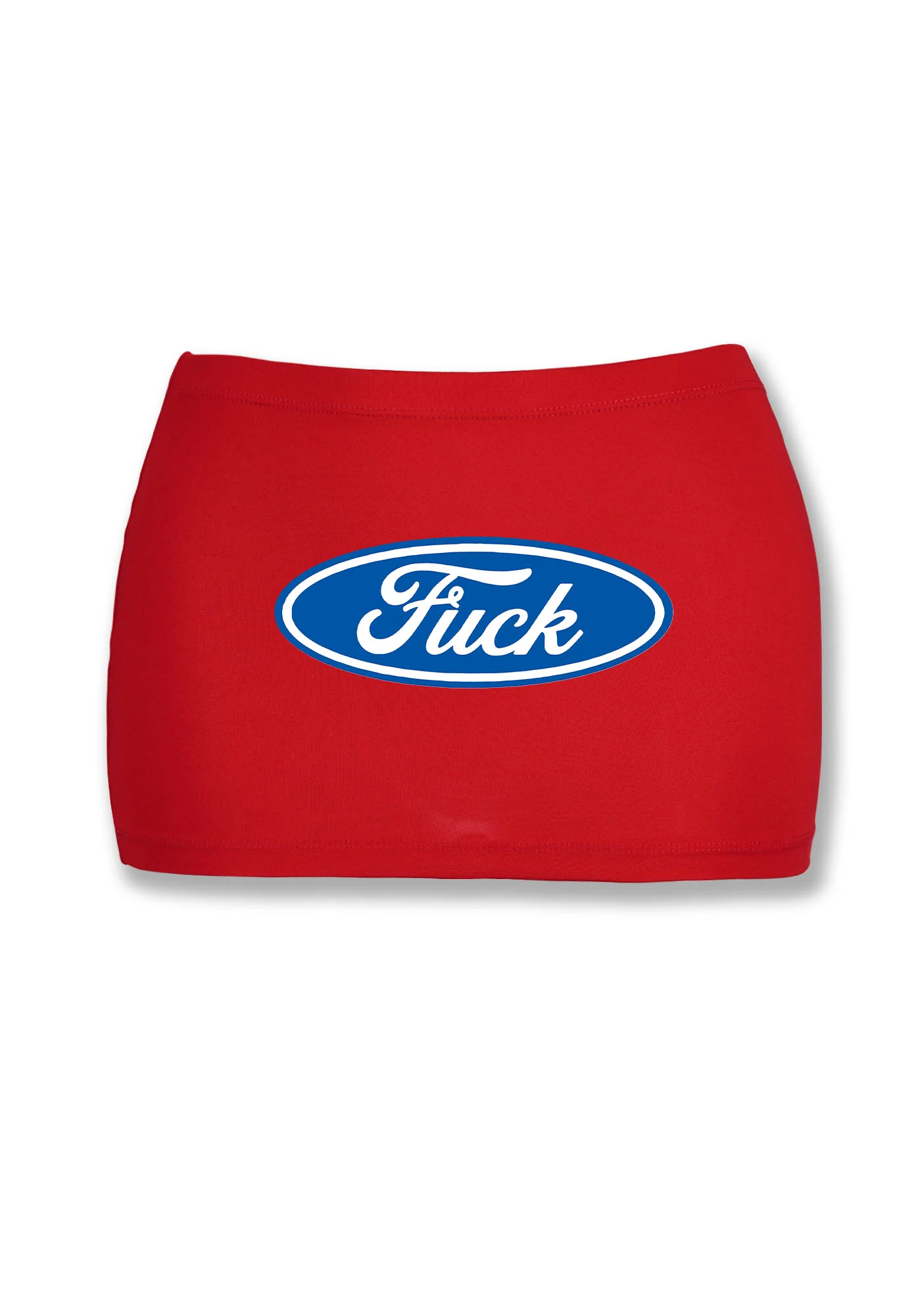 Oval Fxxk Y2K Mini Hip Skirt Cherrykitten - Image 4