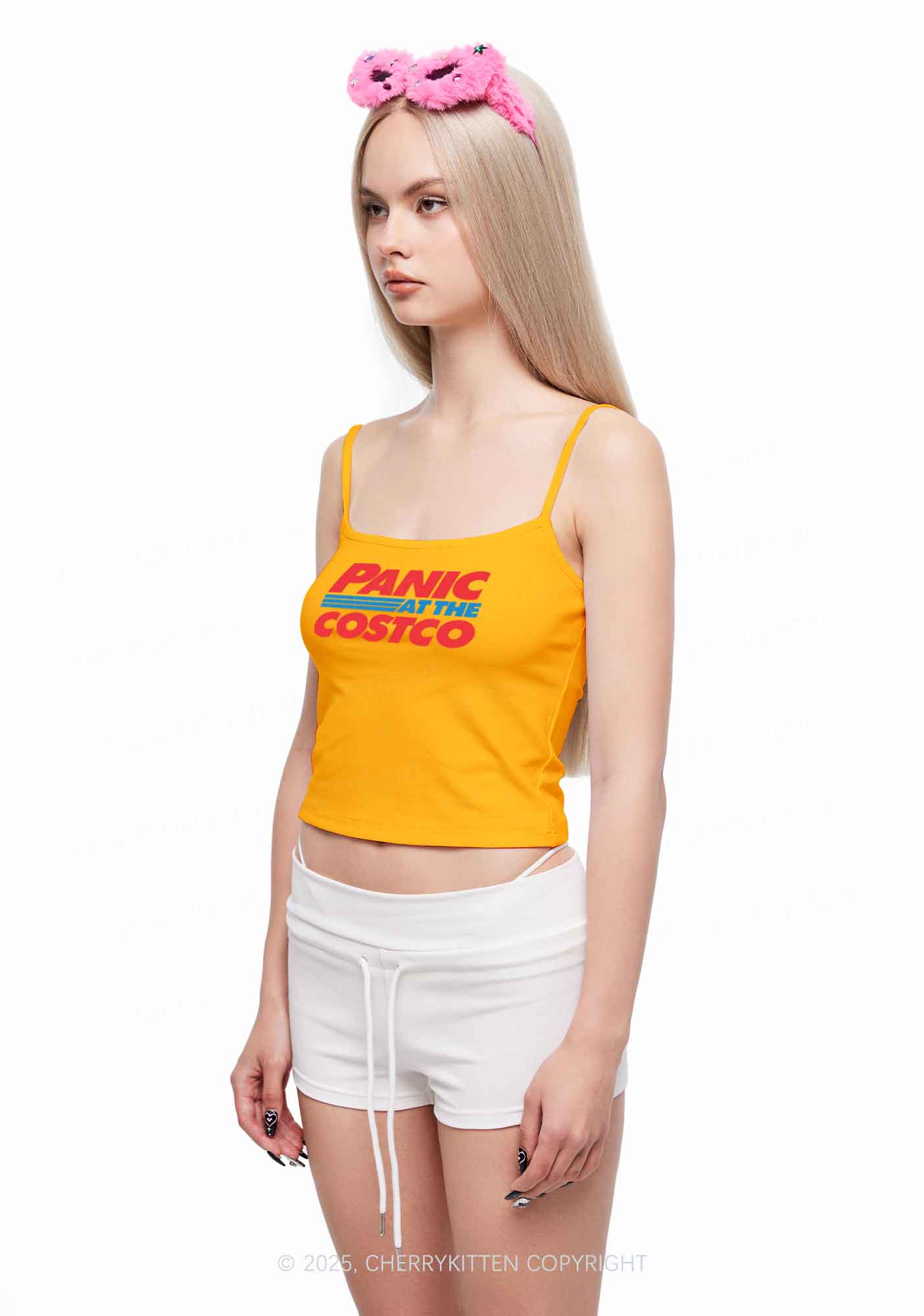 Panic Costco Y2K Spaghetti Strap Cami Cherrykitten - Image 2