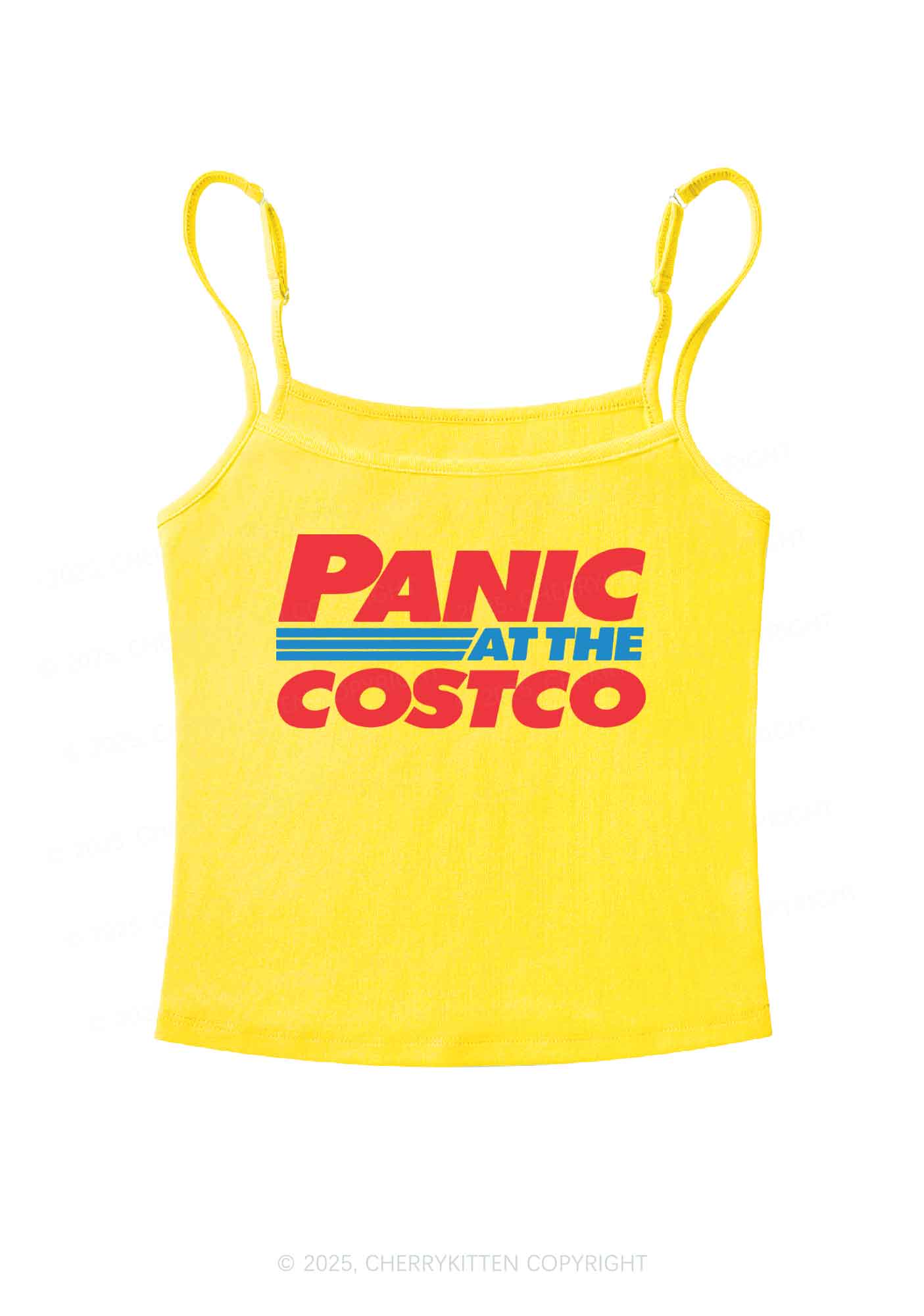 Panic Costco Y2K Spaghetti Strap Cami Cherrykitten - Image 6