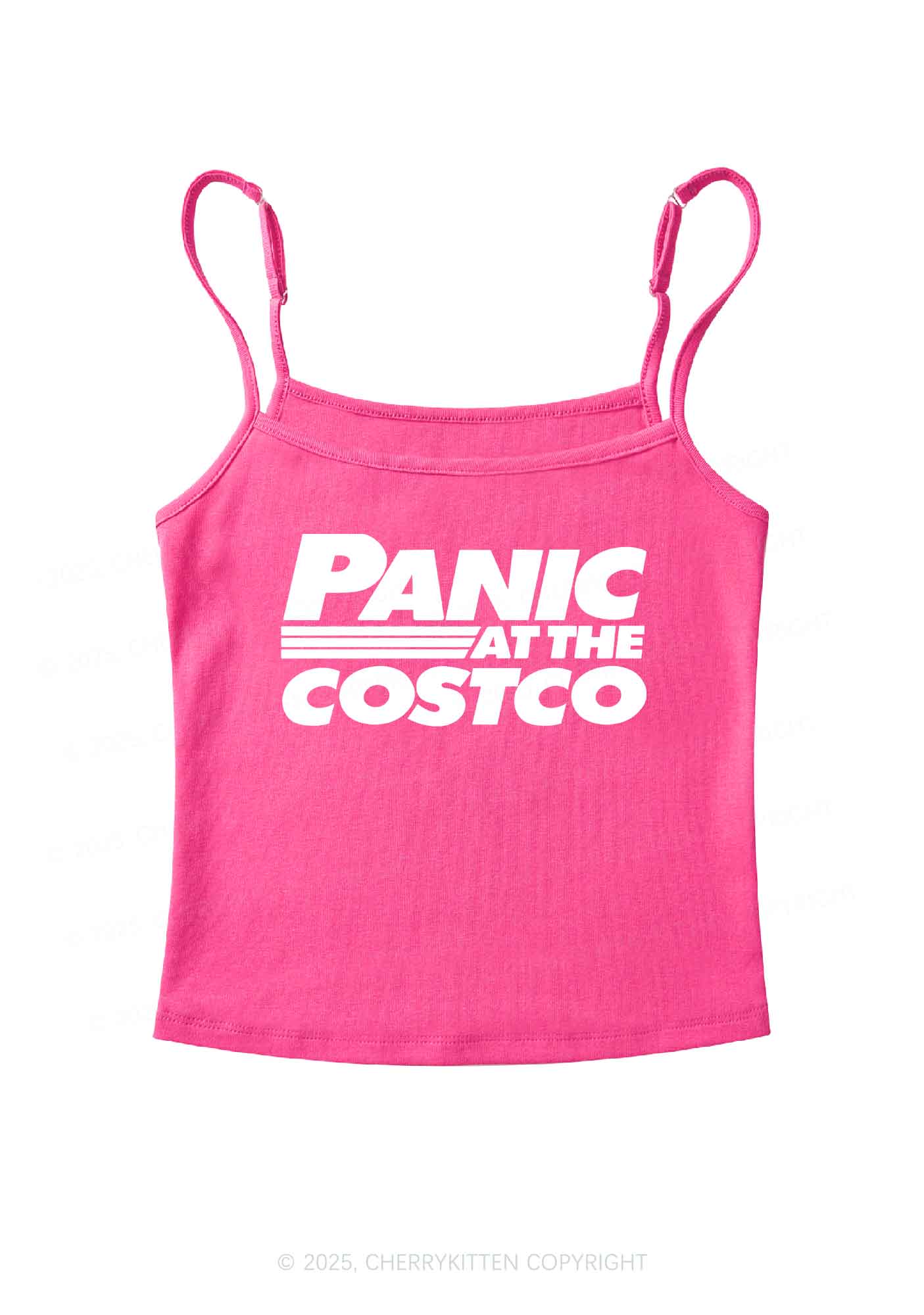 Panic Costco Y2K Spaghetti Strap Cami Cherrykitten - Image 7