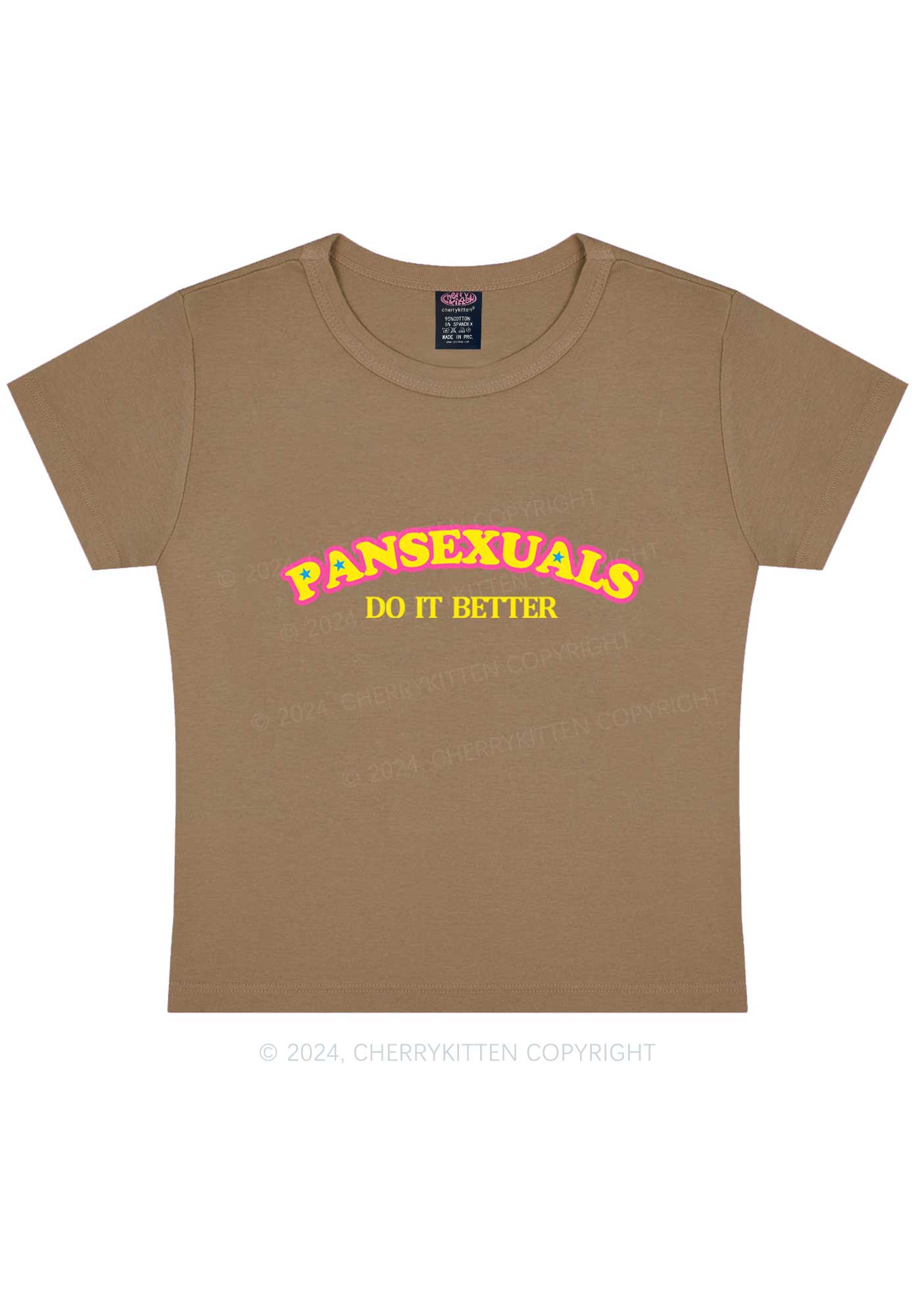 Pansexuals Do It Better Y2K Baby Tee Cherrykitten - Image 10