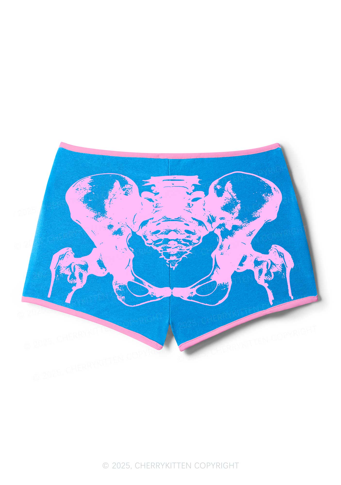 Pelvic Anatomy Y2K Booty Shorts Cherrykitten - Image 4