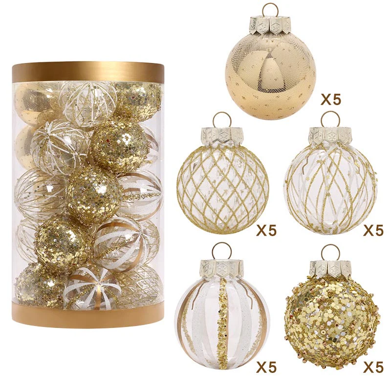 PET Painted Y2K Christmas Ball Set - Image 6