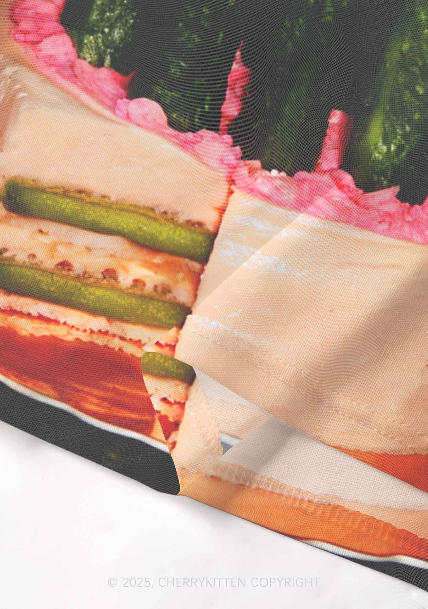 Pickle Cake Y2K Mesh Cami Tank Cherrykitten - Image 4