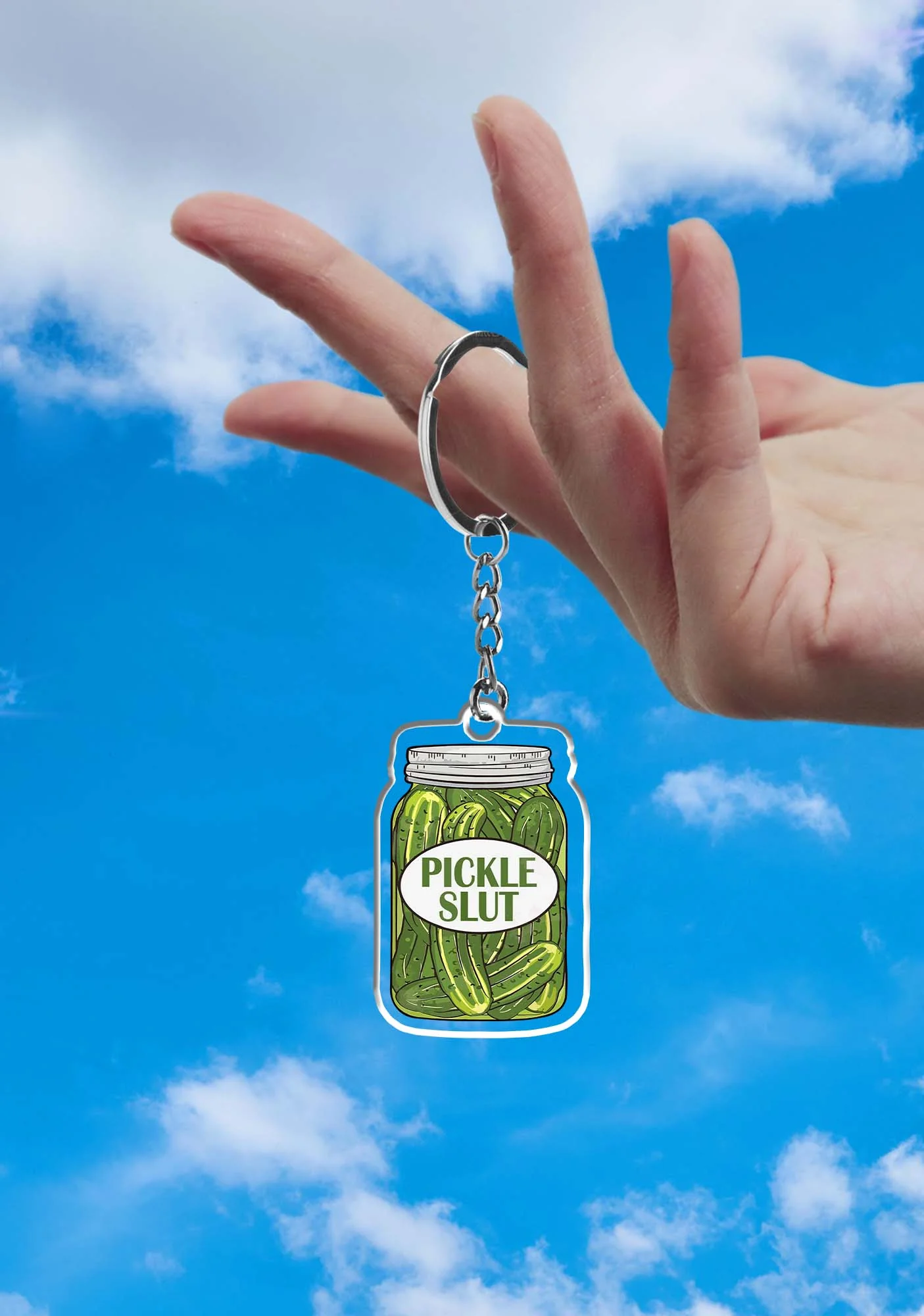 Pickle Slxt 1Pc Y2K Keychain Cherrykitten - Image 2