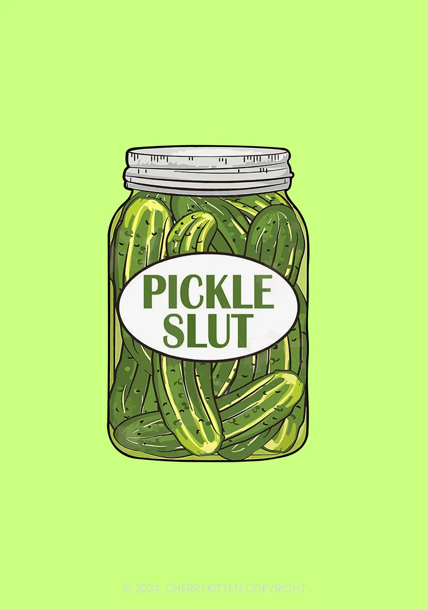 Pickle Slxt 1Pc Y2K Pin Badge Cherrykitten - Image 2