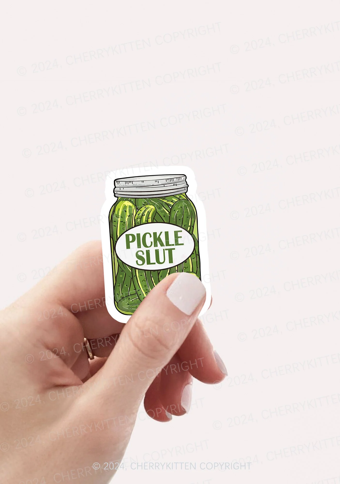 Pickle Slxt 1Pc Y2K Sticker Cherrykitten - Image 2