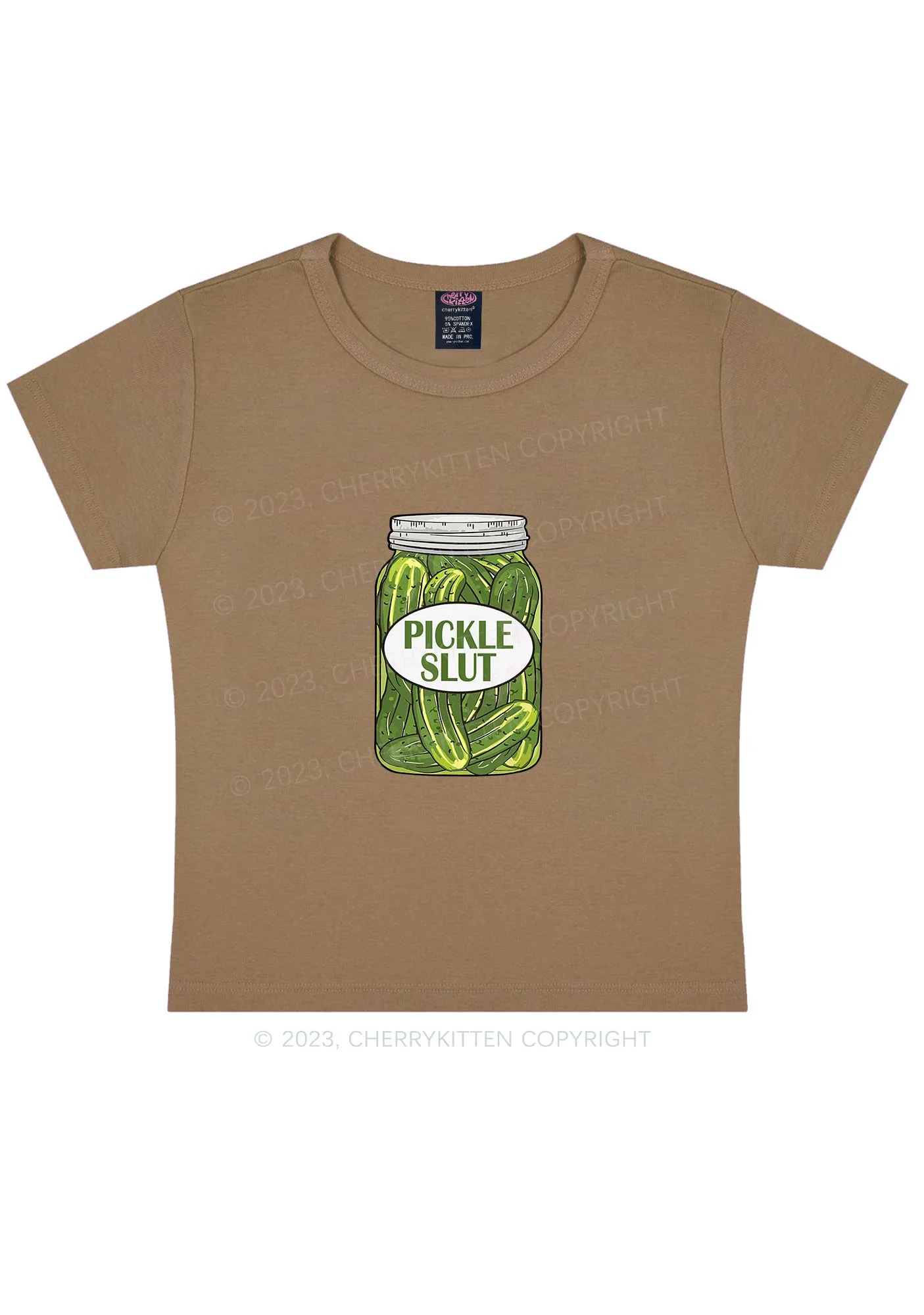 Pickle Slxt Y2K Baby Tee - Image 8