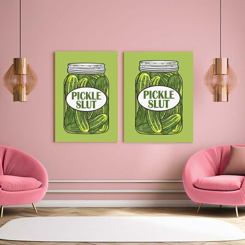 Pickle Slxt Y2K Canvas Wall Art Cherrykitten - Image 2