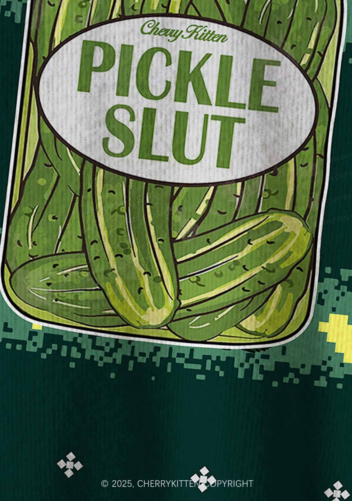 Pickle Slxt Y2K Christmas Cardigan Knit Sweatshirt Cherrykitten - Image 5