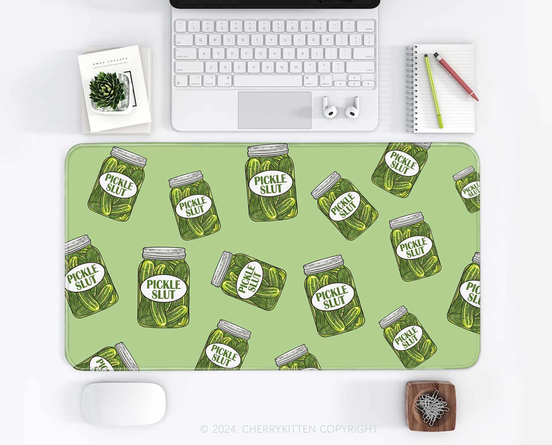 Pickle Slxt Y2K Desk Mat Cherrykitten - Image 2