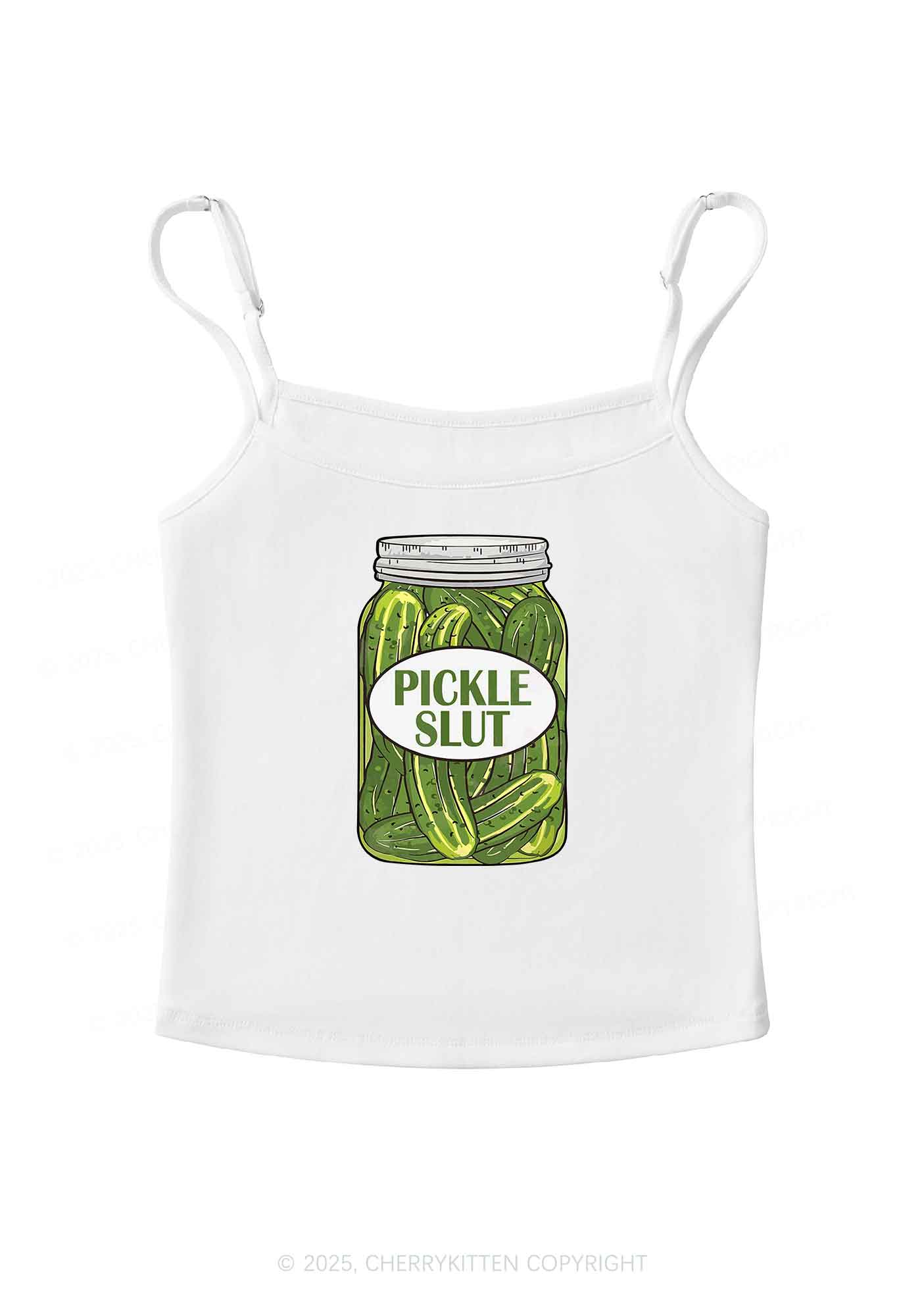 Pickle Slxt Y2K Spaghetti Strap Cami Cherrykitten - Image 4