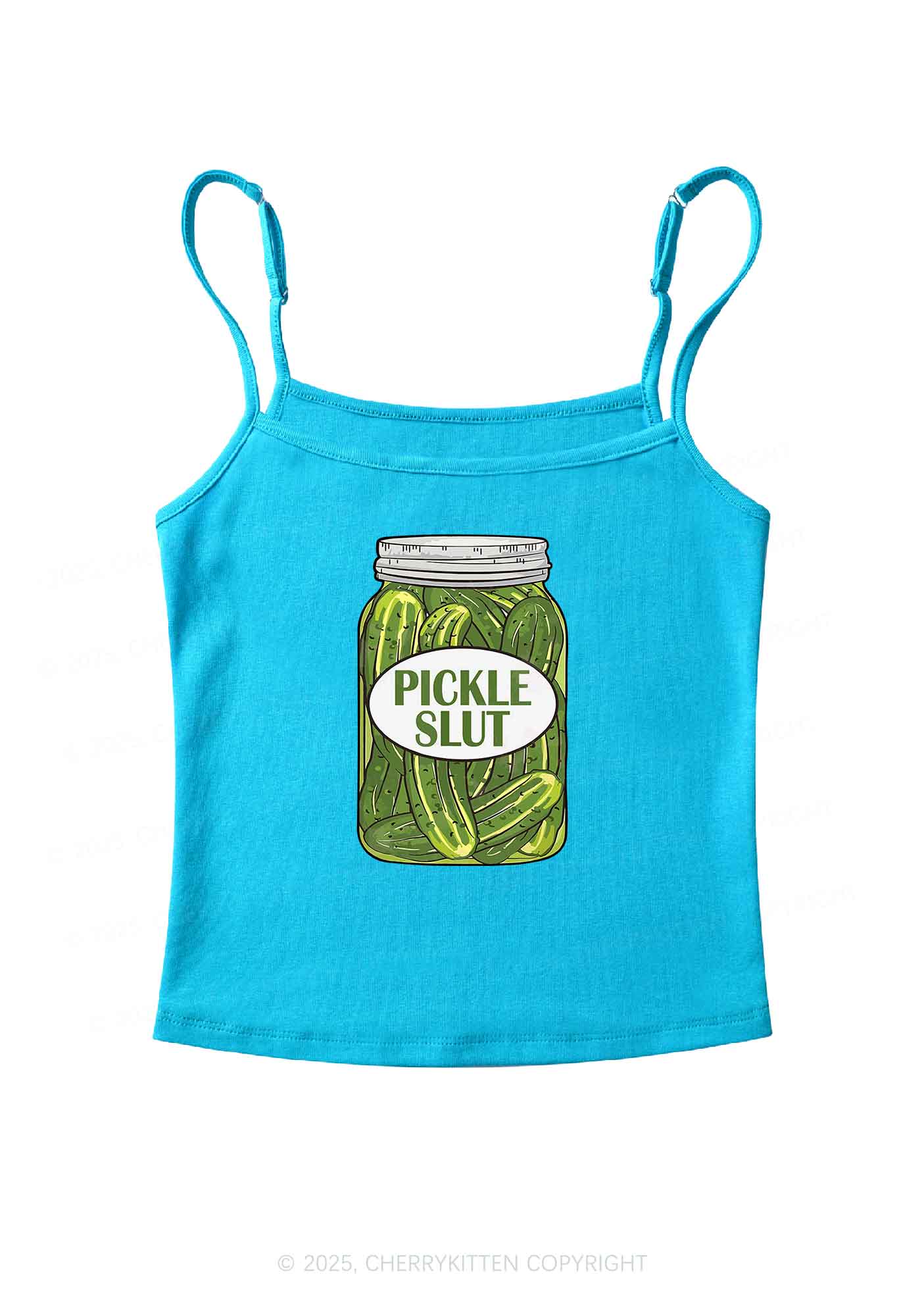 Pickle Slxt Y2K Spaghetti Strap Cami Cherrykitten - Image 5