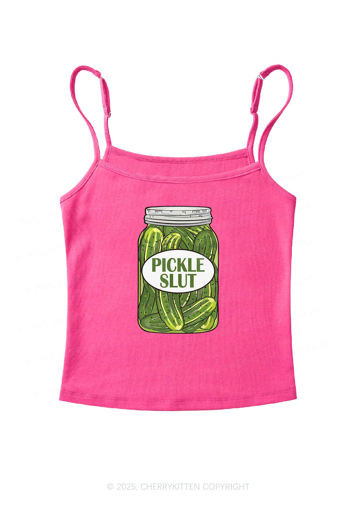 Pickle Slxt Y2K Spaghetti Strap Cami Cherrykitten - Image 6