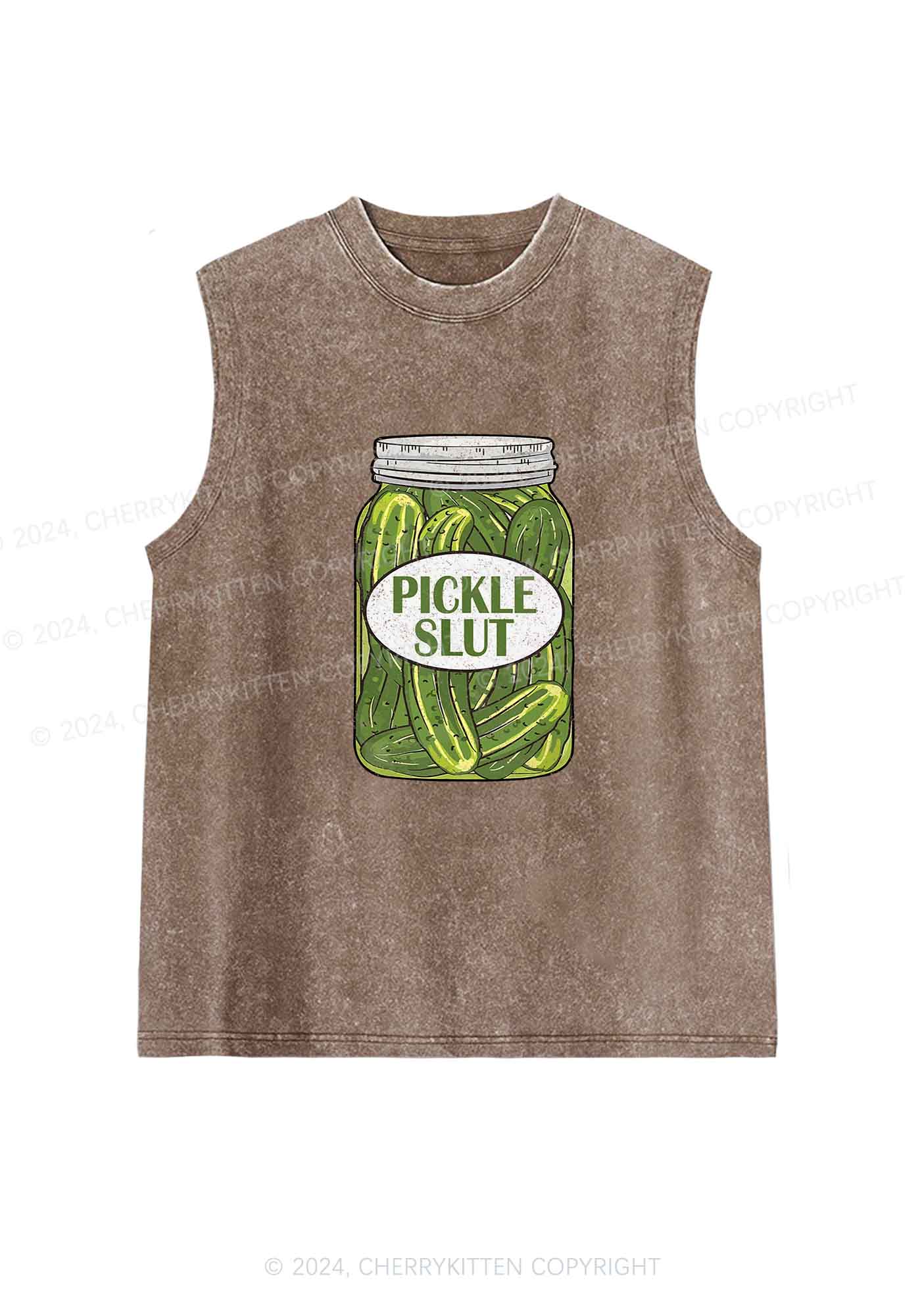 Pickle Slxt Y2K Washed Tank Cherrykitten - Image 6