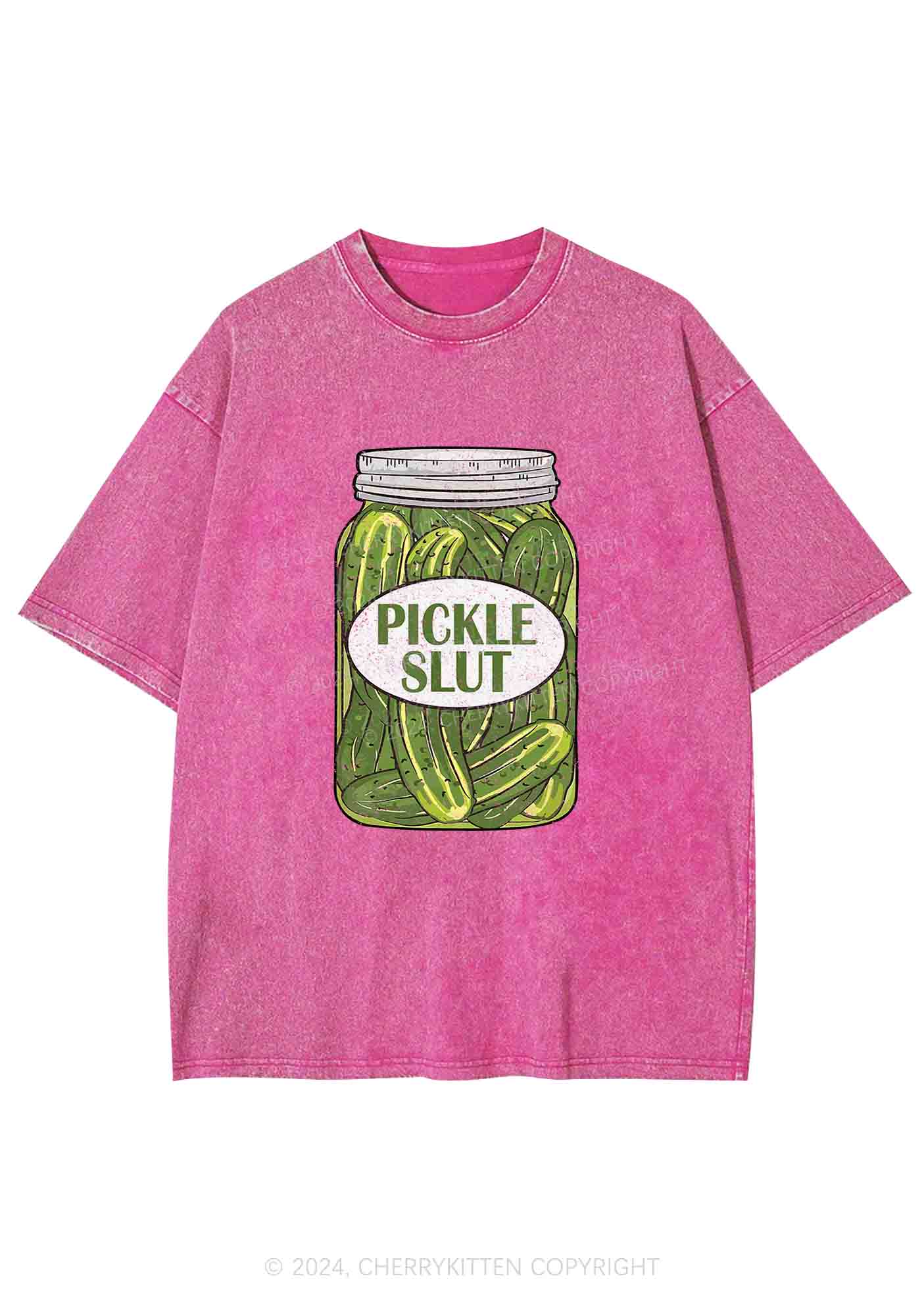Pickle Slxt Y2K Washed Tee Cherrykitten - Image 5