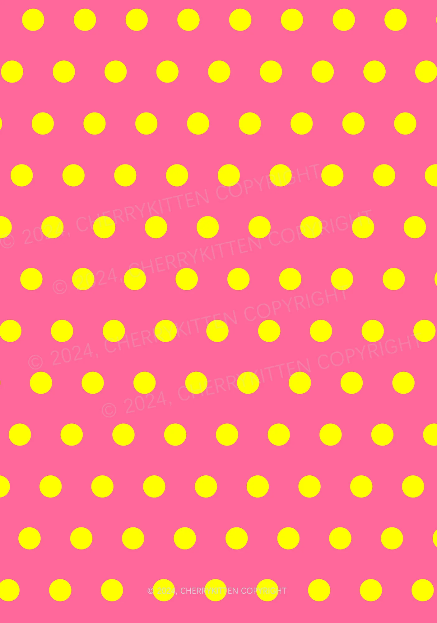 Pink And Yellow Dots Y2K Print Bikini Set Cherrykitten - Image 2
