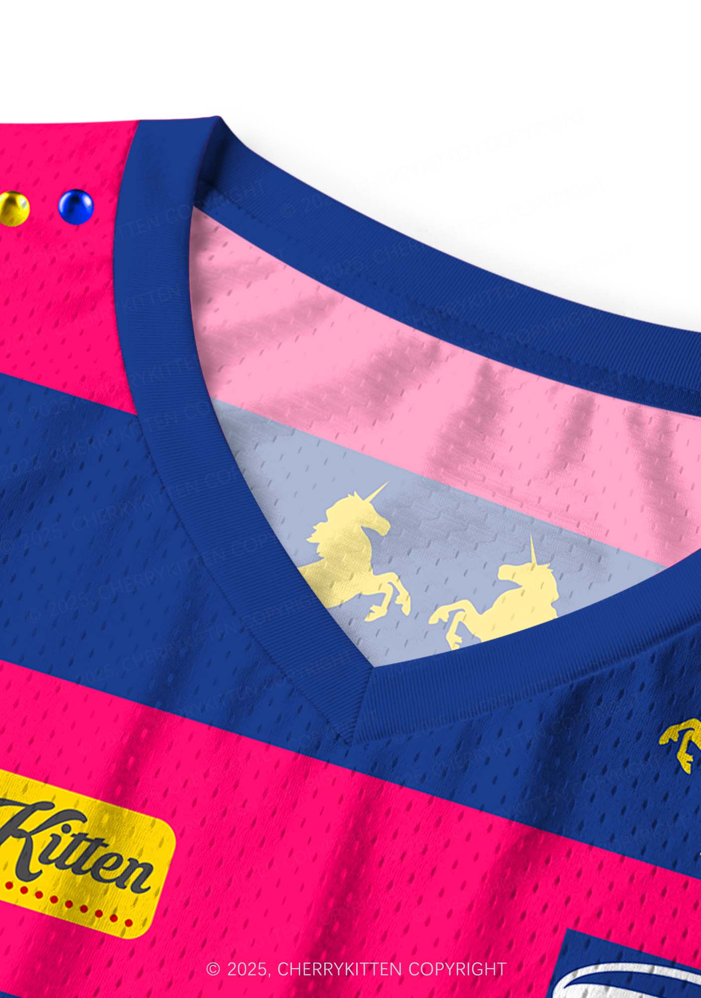 Pink Autism Y2K Sport Jersey Tank Cherrykitten - Image 5