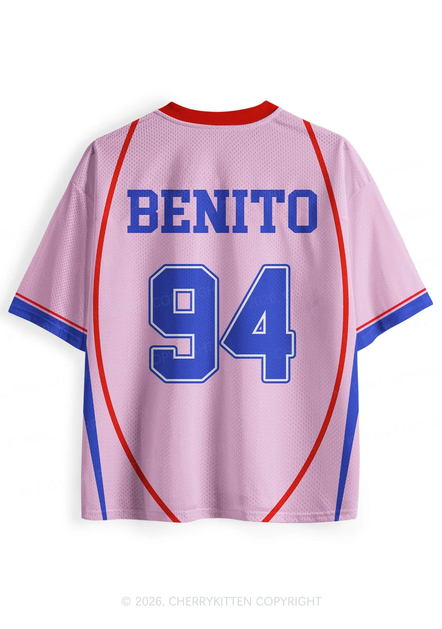 Pink Bad Bunny Y2K Sport Jersey Shirts Cherrykitten - Image 3