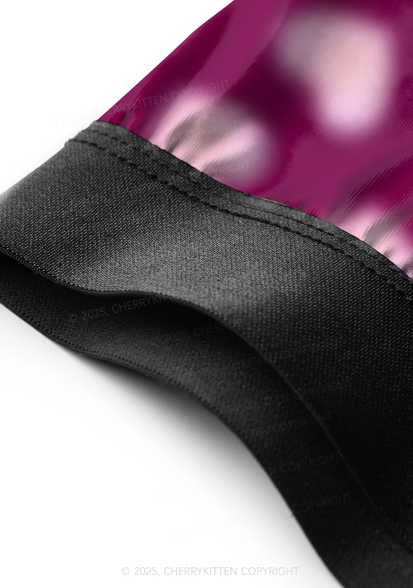 Pink Blurred Heart Valentine's Day Y2K Print Couples Boxer Briefs Set Cherrykitten - Image 5