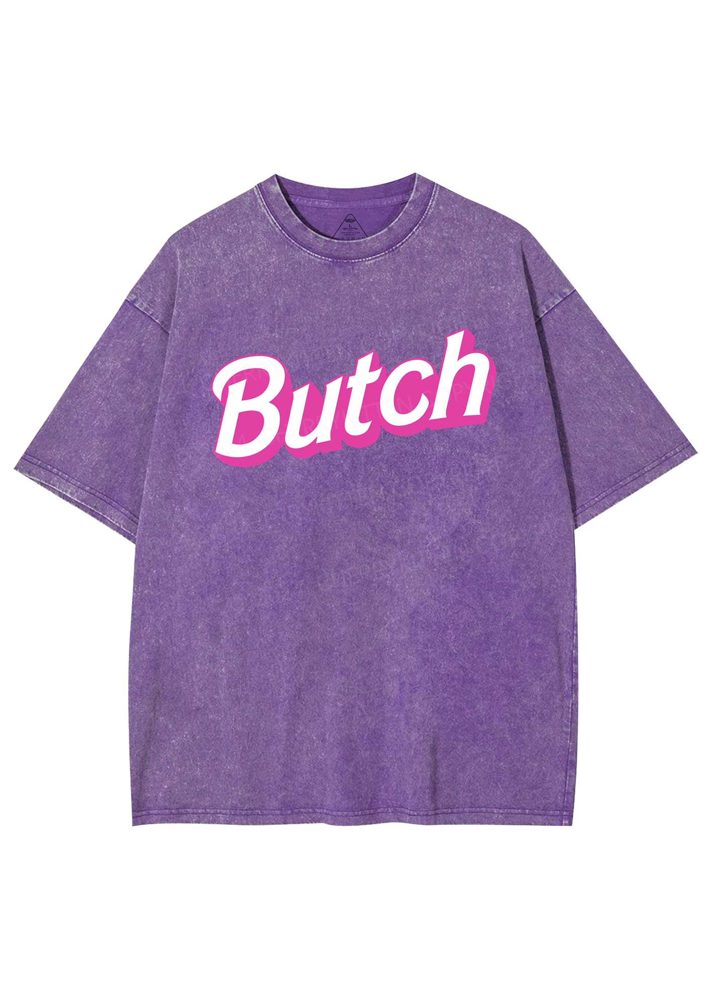 Pink Butch Y2K Shirts Washed Tee Cherrykitten - Image 5