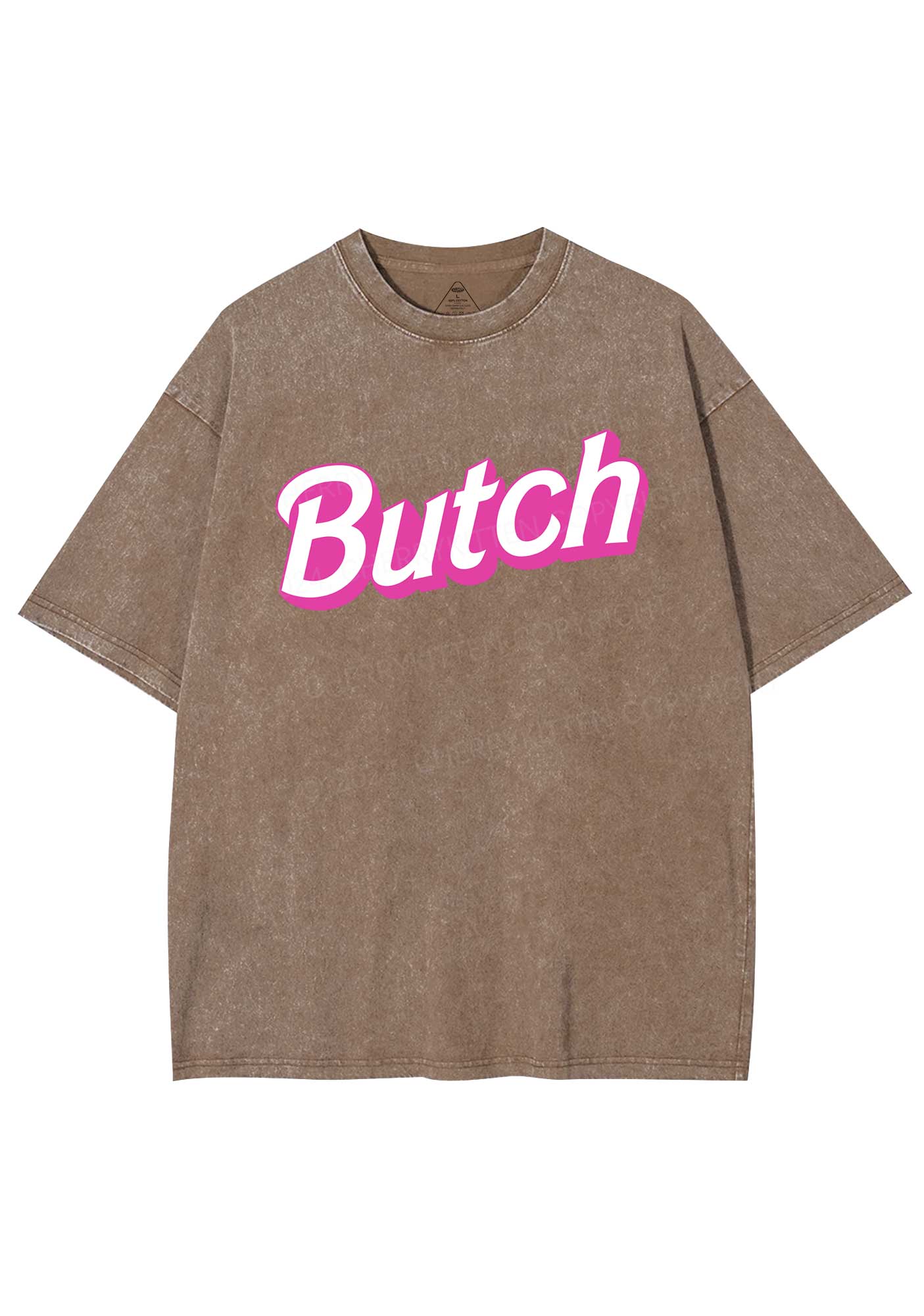 Pink Butch Y2K Shirts Washed Tee Cherrykitten - Image 7