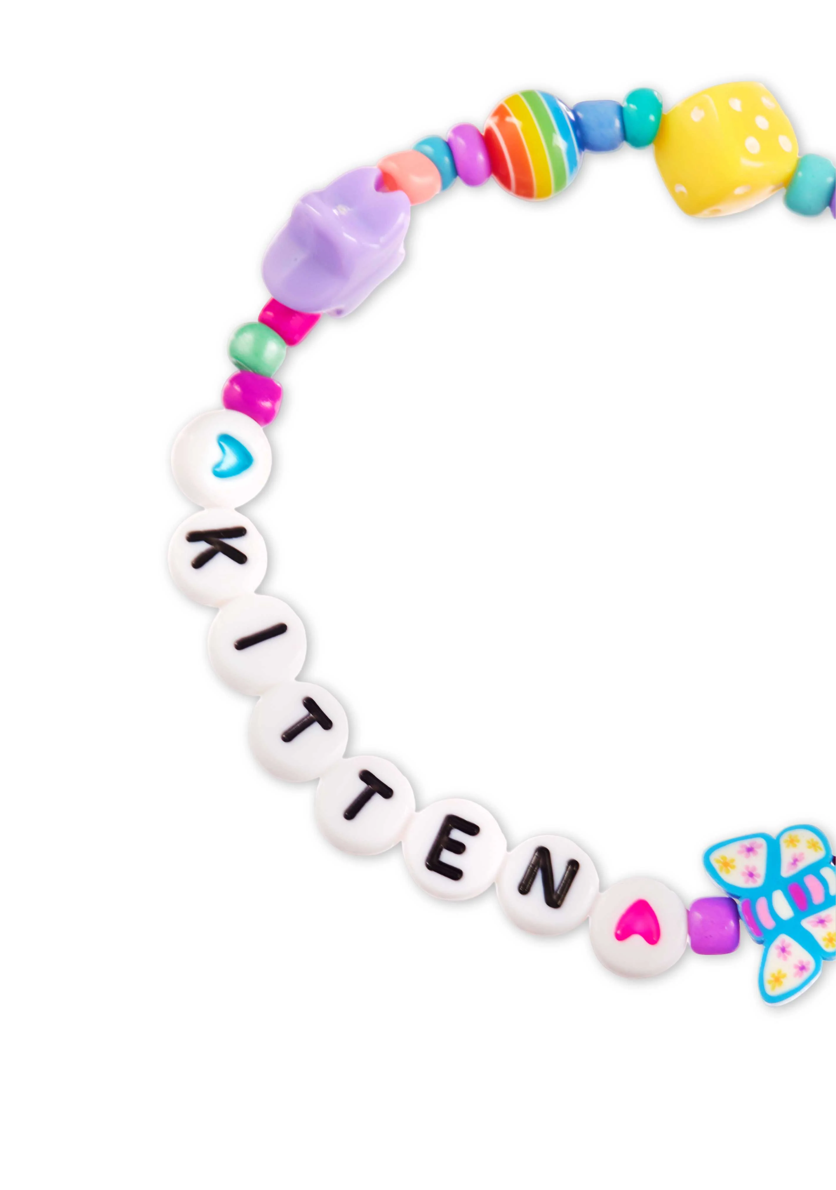 Pink Cat Custom Name Y2K Bracelet Cherrykitten - Image 3
