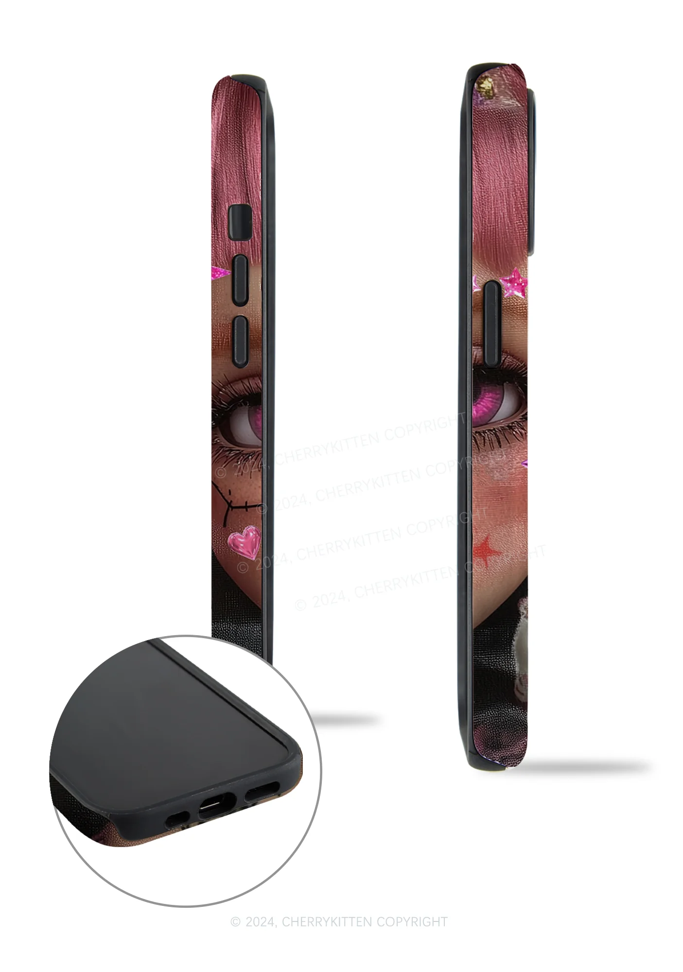 Pink Doll Y2K Phone Case Cherrykitten - Image 3