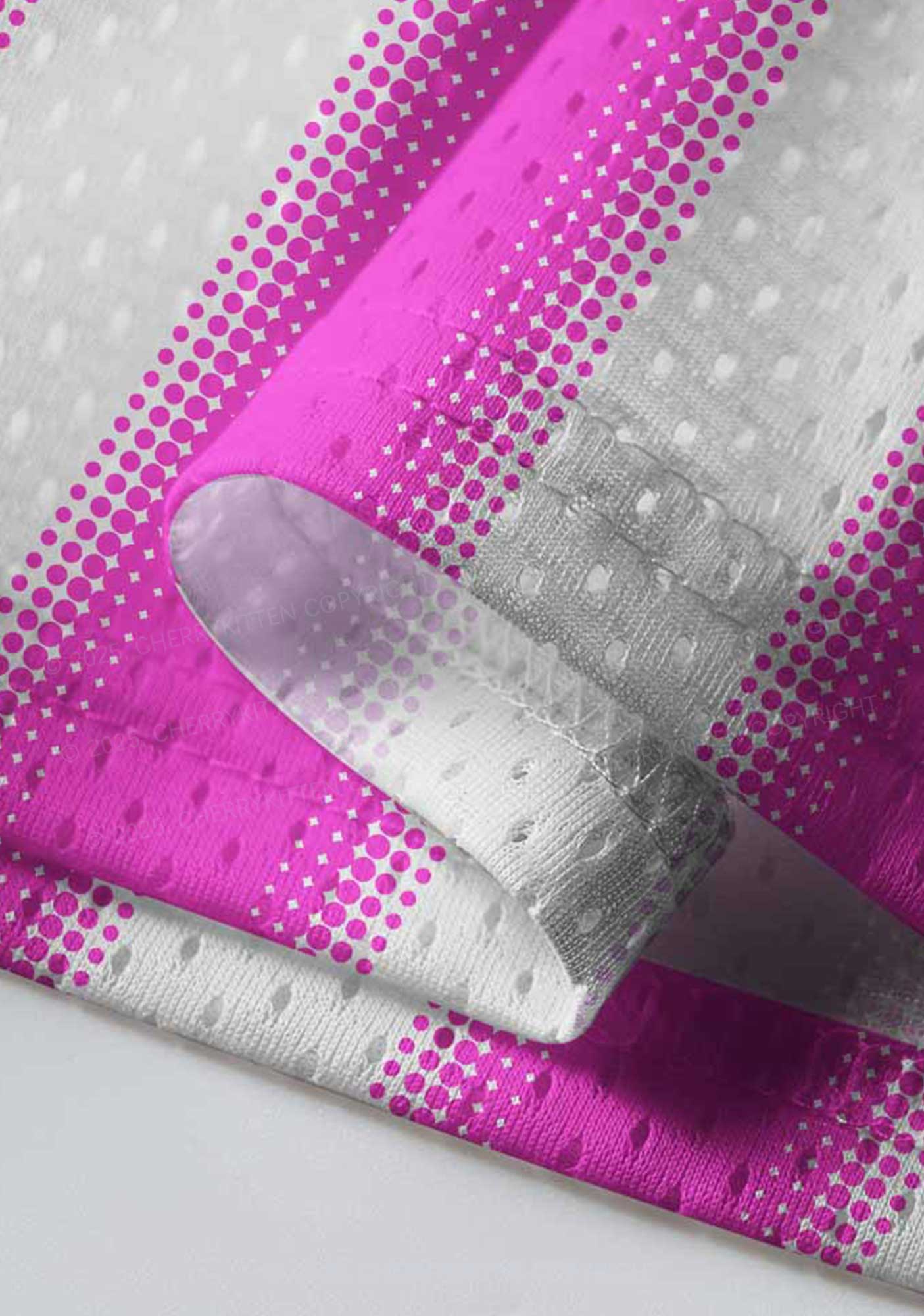 Custom Pink Dump Him Y2K Mesh Jersey Shirts Cherrykitten - Image 4