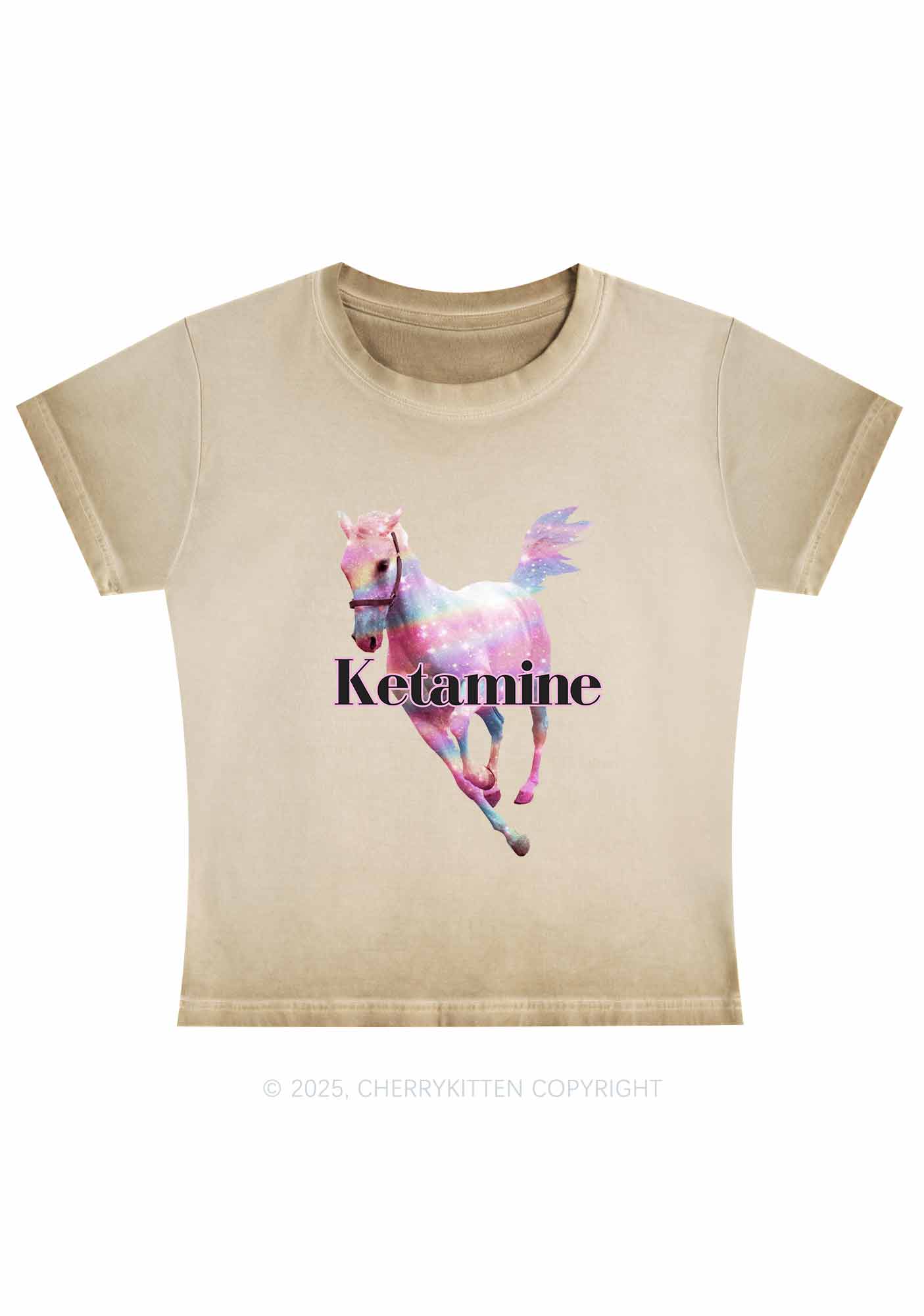 Pink Horse Y2K Vintage Classic Tee Cherrykitten - Image 3