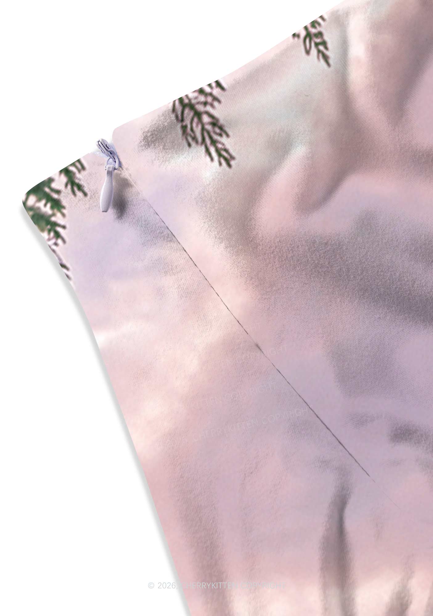 Pink Lace Pony Y2K Print Mini Skirt Cherrykitten - Image 3
