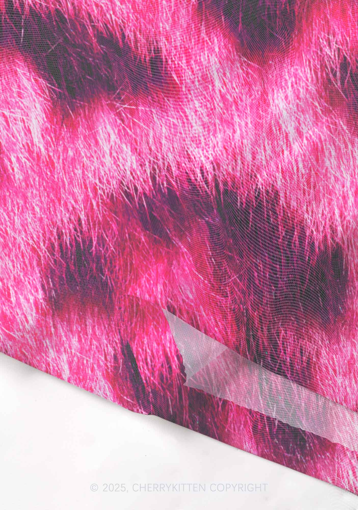 Pink Leopard Cxxt Y2K Mesh Cami Tank Cherrykitten - Image 4