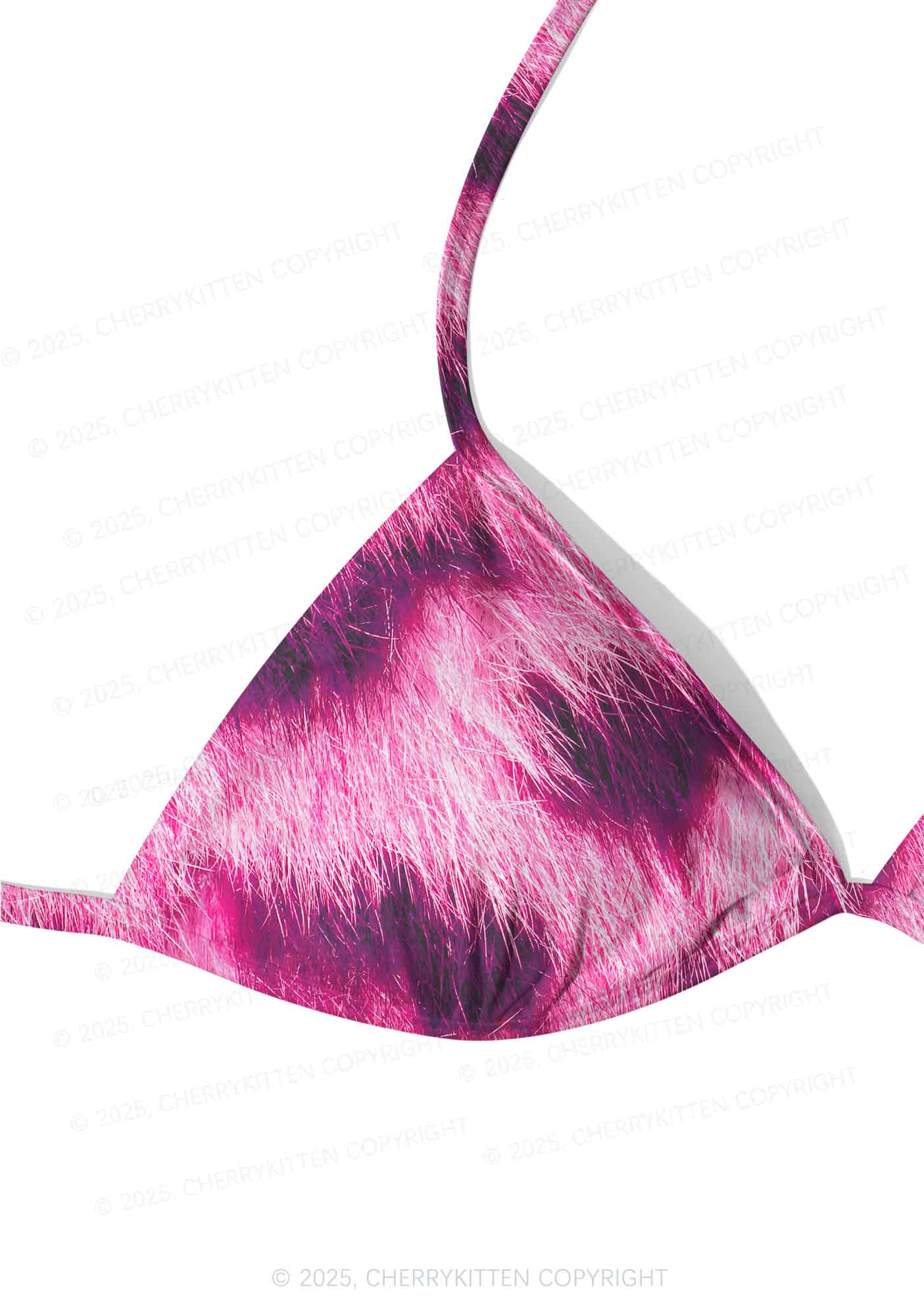 Pink Leopard Y2K Print Bikini Set Cherrykitten - Image 4