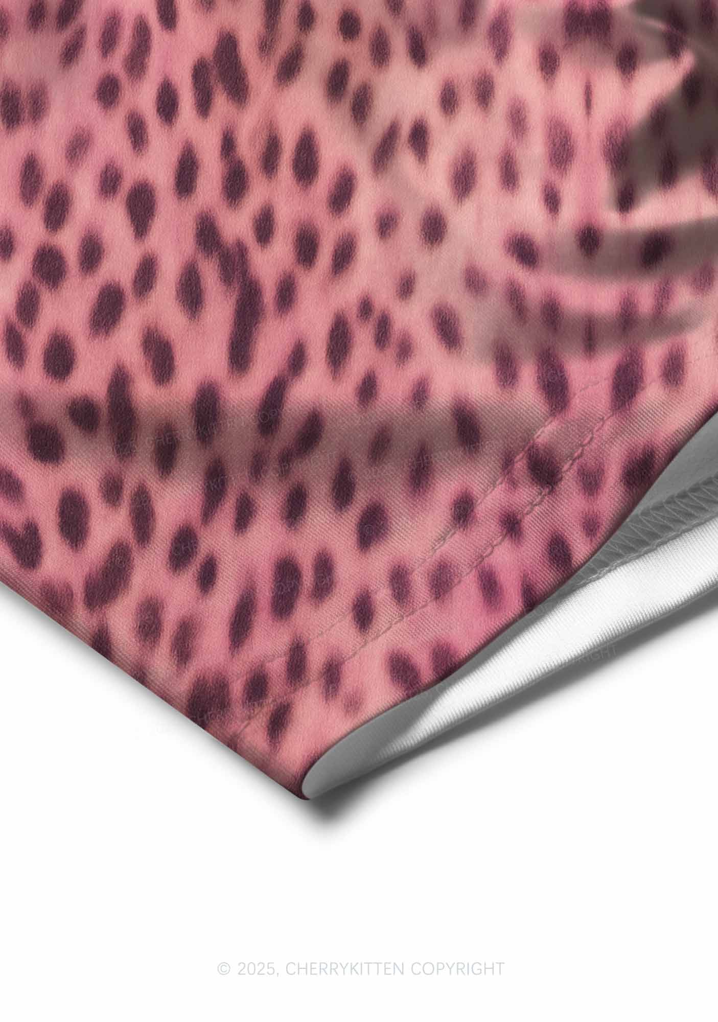 Pink Leopard Y2K Print Men Boxer Briefs Cherrykitten - Image 4
