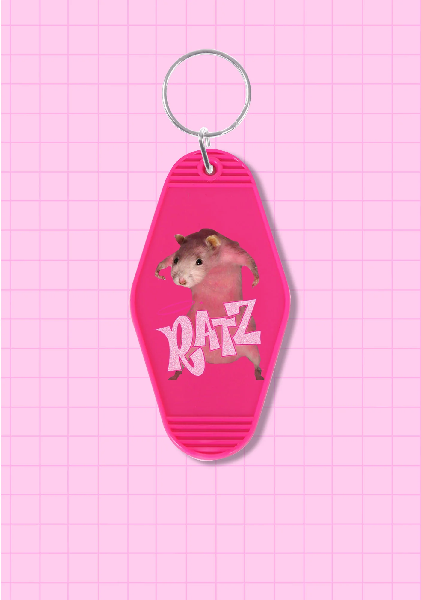 Pink Ratz 1Pc Y2K Hotel Keychain Cherrykitten - Image 2