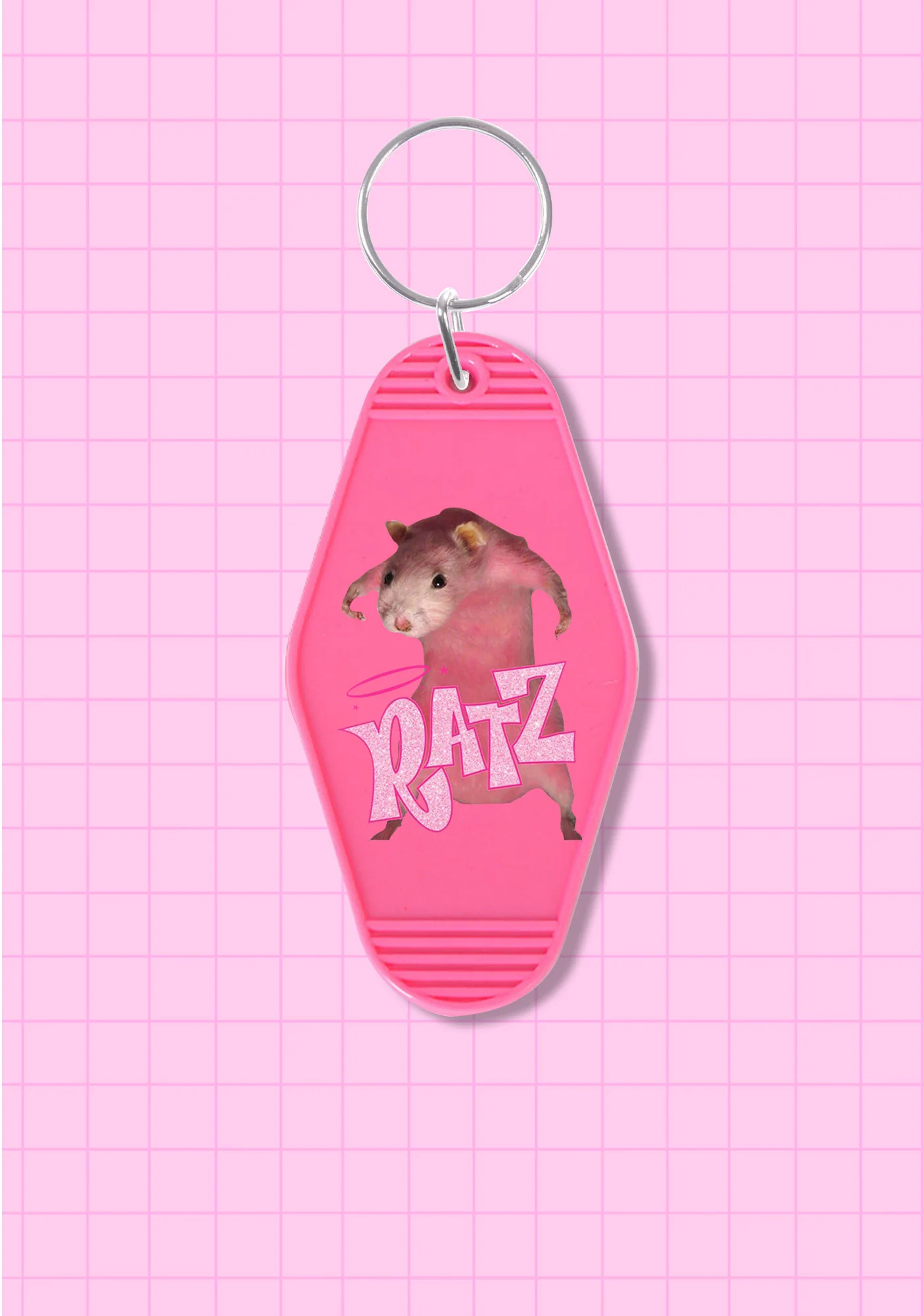 Pink Ratz 1Pc Y2K Hotel Keychain Cherrykitten - Image 5
