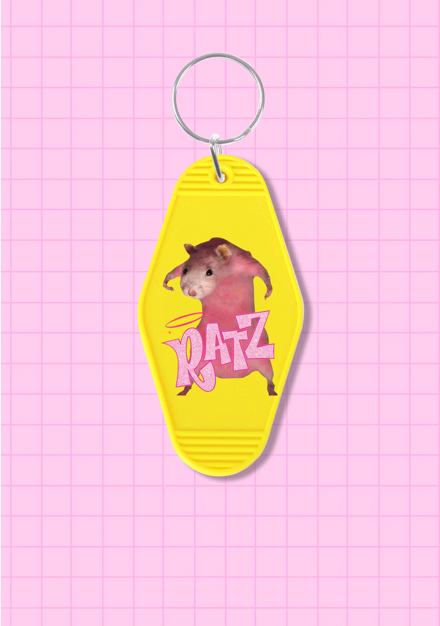 Pink Ratz 1Pc Y2K Hotel Keychain Cherrykitten - Image 6
