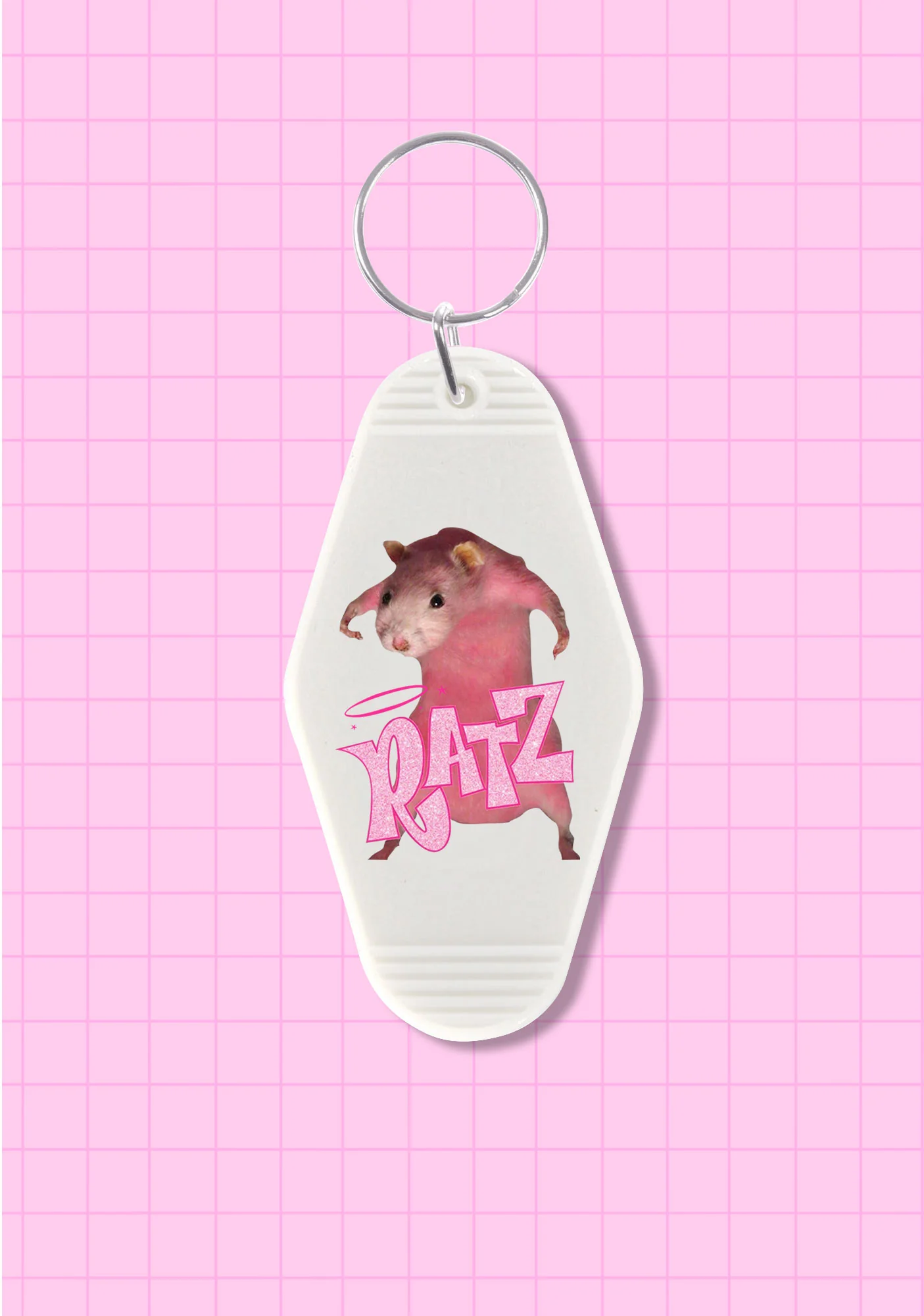 Pink Ratz 1Pc Y2K Hotel Keychain Cherrykitten - Image 8