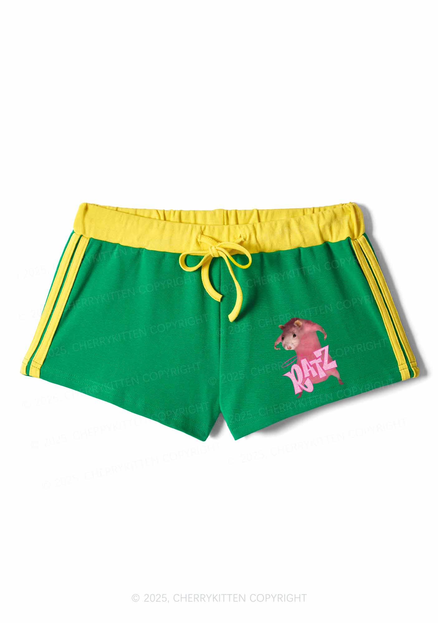 Pink Ratz Y2K Drawstring Mini Shorts Cherrykitten - Image 6