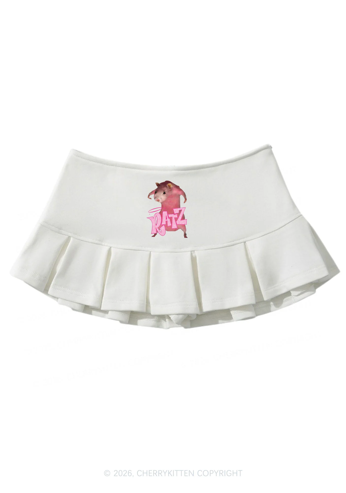 Pink Ratz Y2K Mini Pleated Skirts Cherrykitten - Image 3