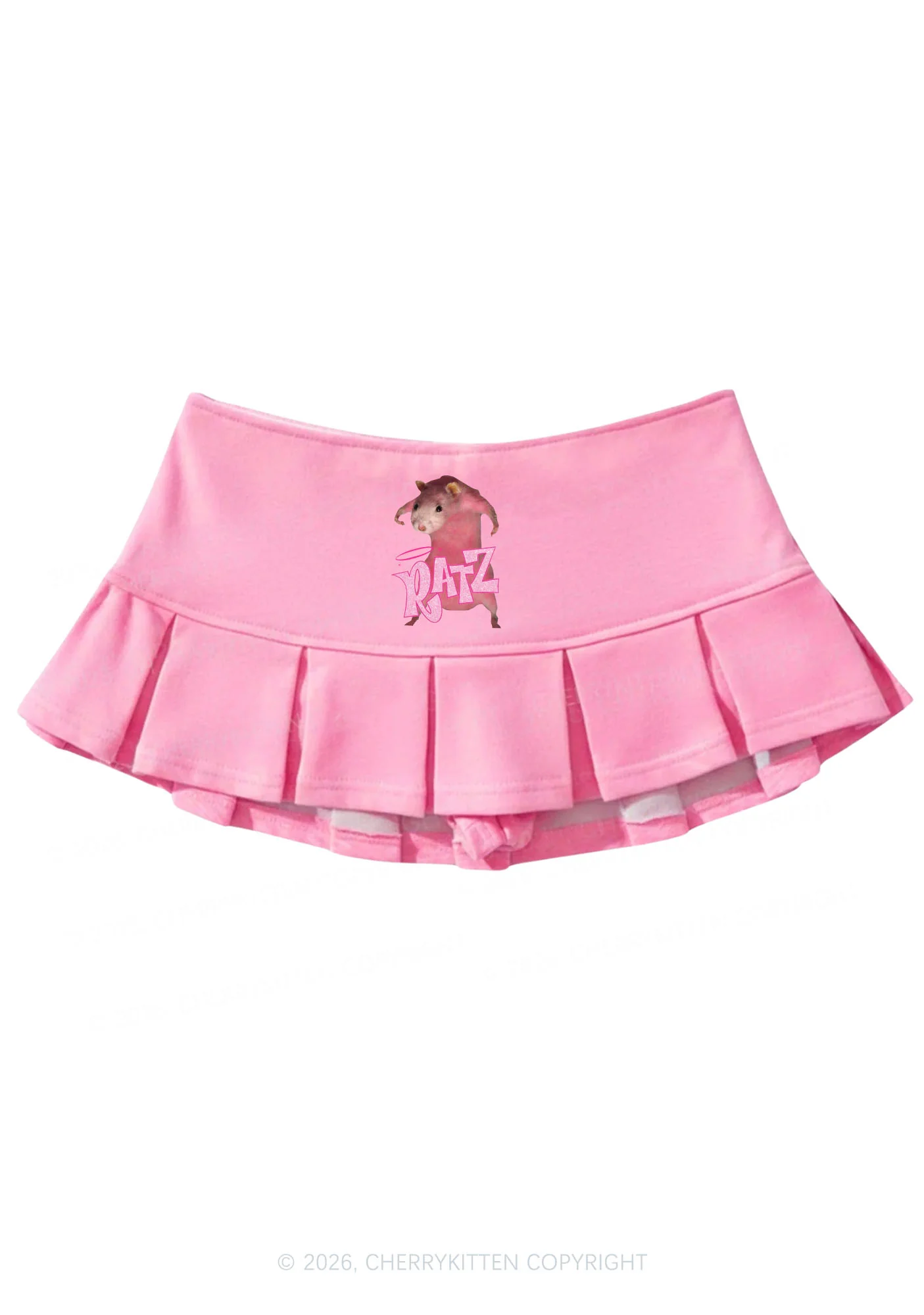 Pink Ratz Y2K Mini Pleated Skirts Cherrykitten - Image 4