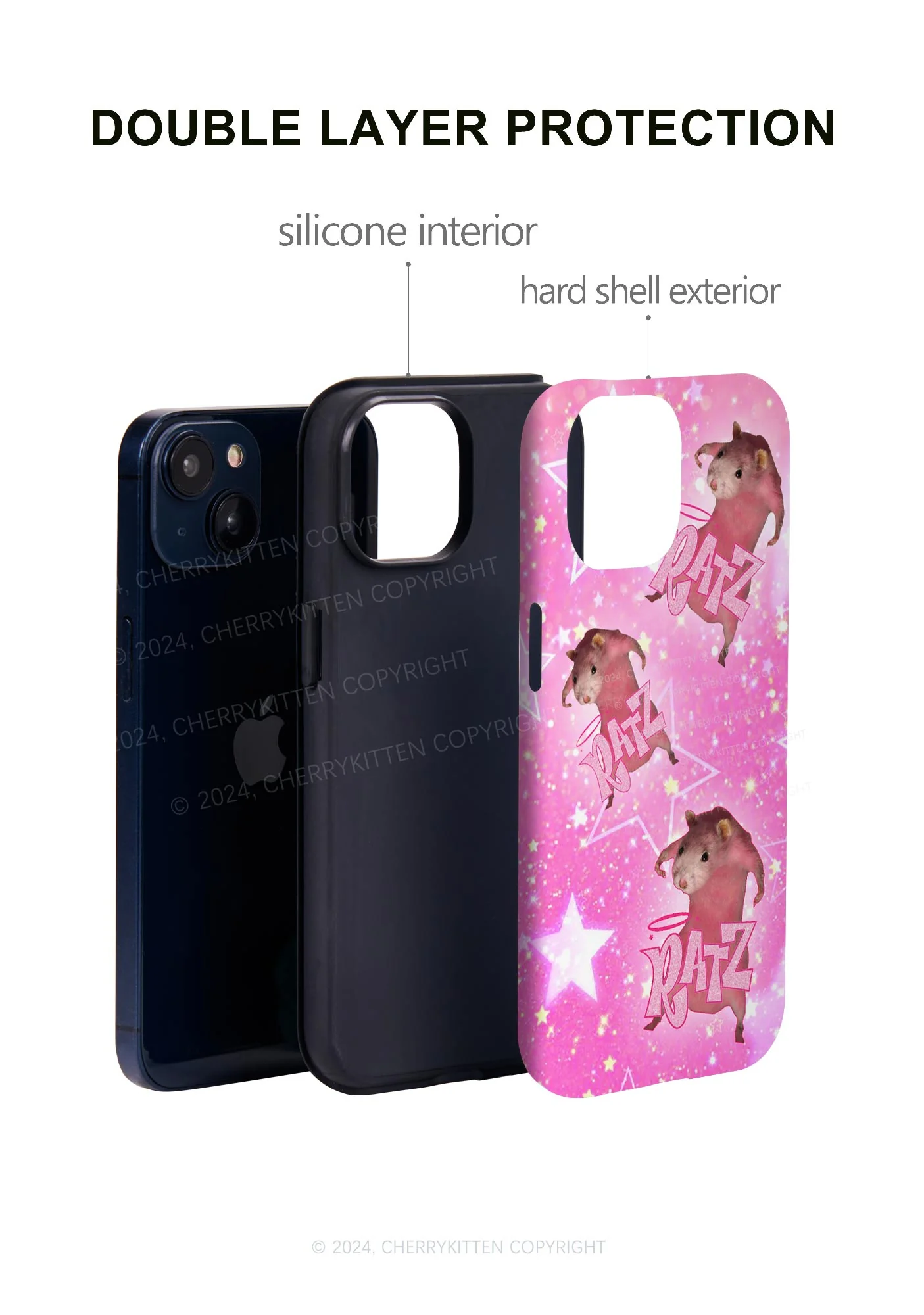 Pink Ratz Y2K Phone Case Cherrykitten - Image 3