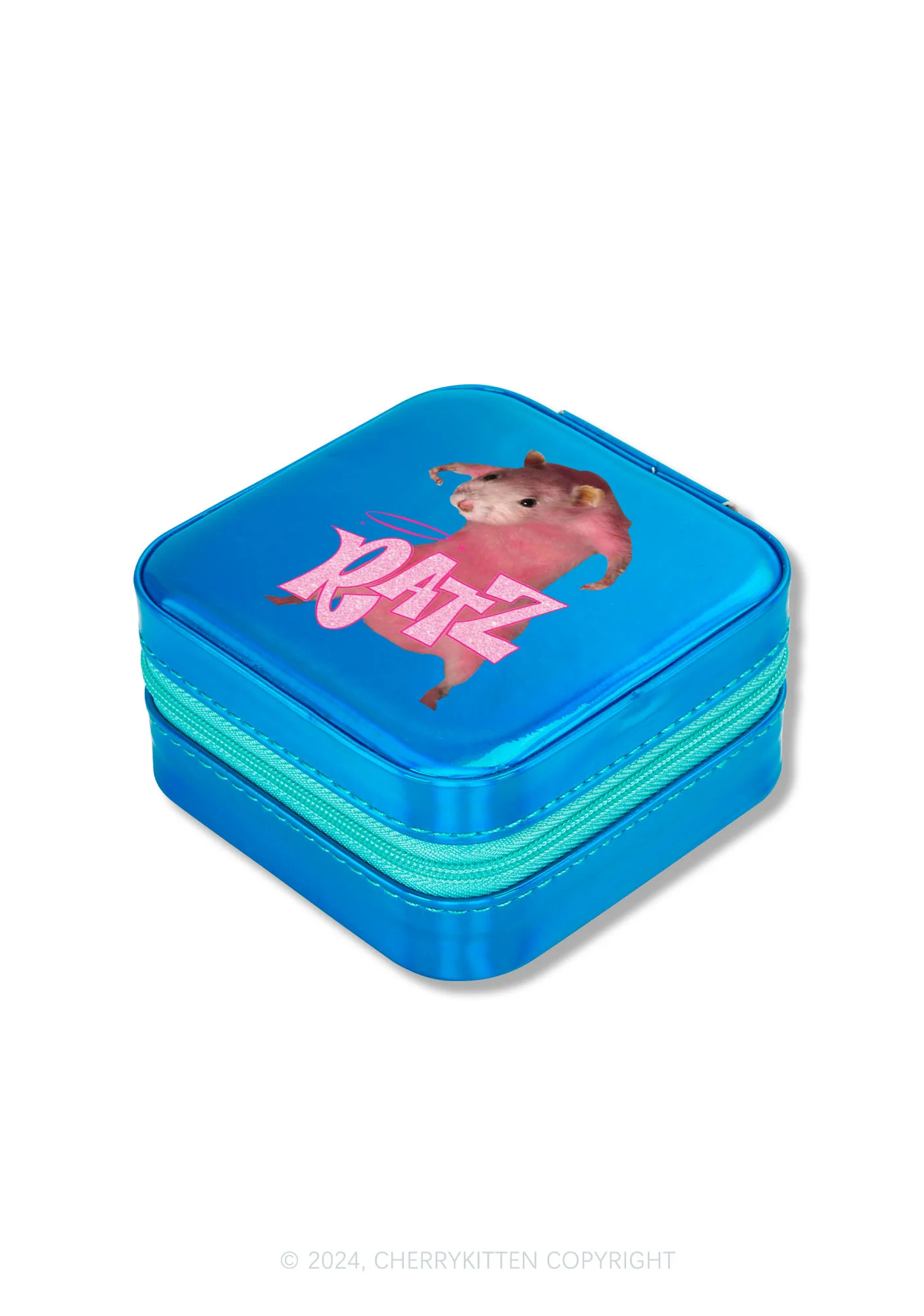 Pink Ratz Y2K Portable Jewelry Box Cherrykitten - Image 2