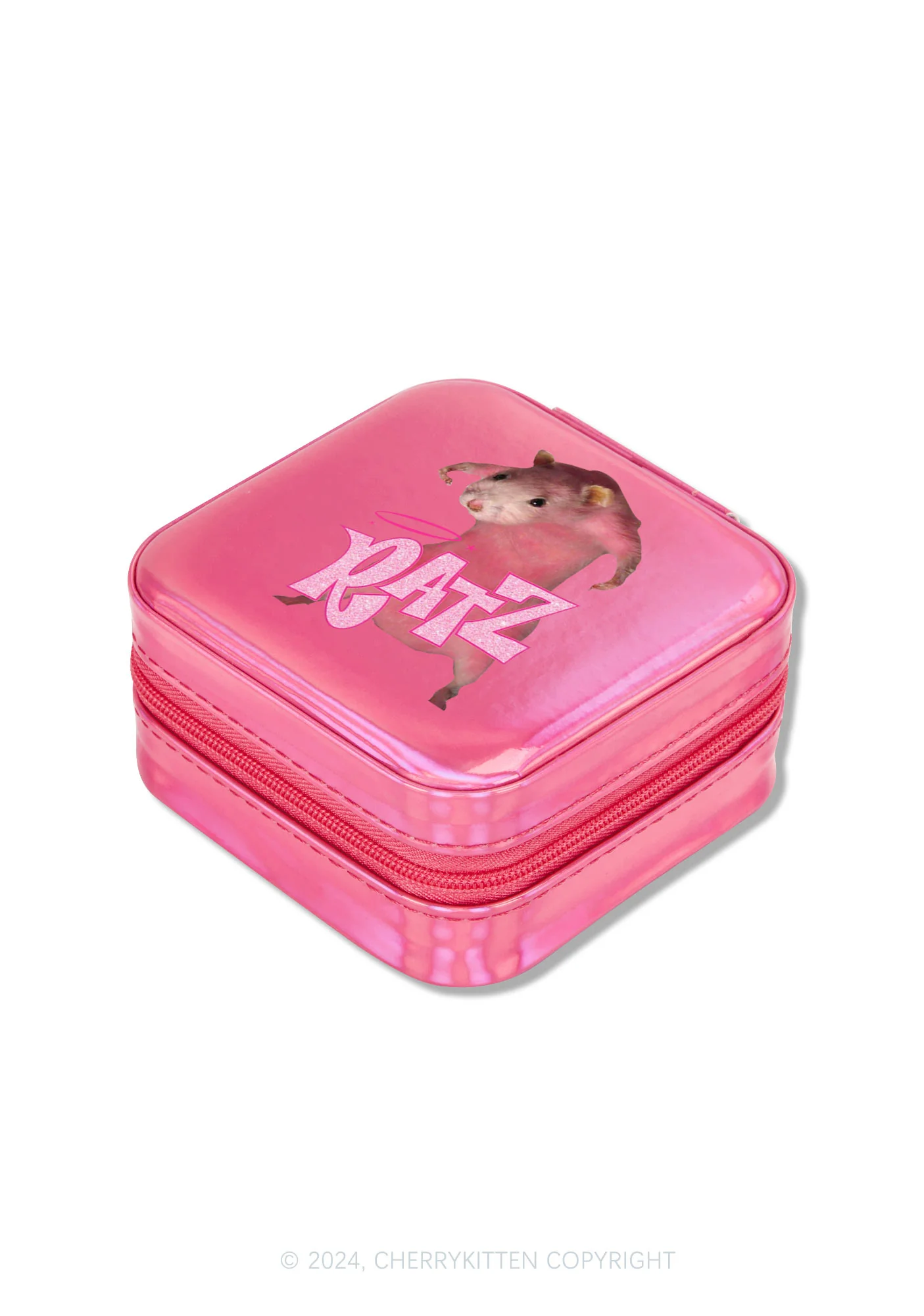 Pink Ratz Y2K Portable Jewelry Box Cherrykitten - Image 3