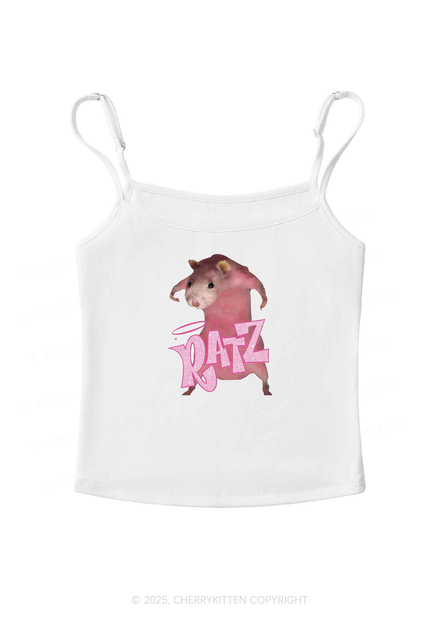 Pink Ratz Y2K Spaghetti Strap Cami Cherrykitten - Image 4