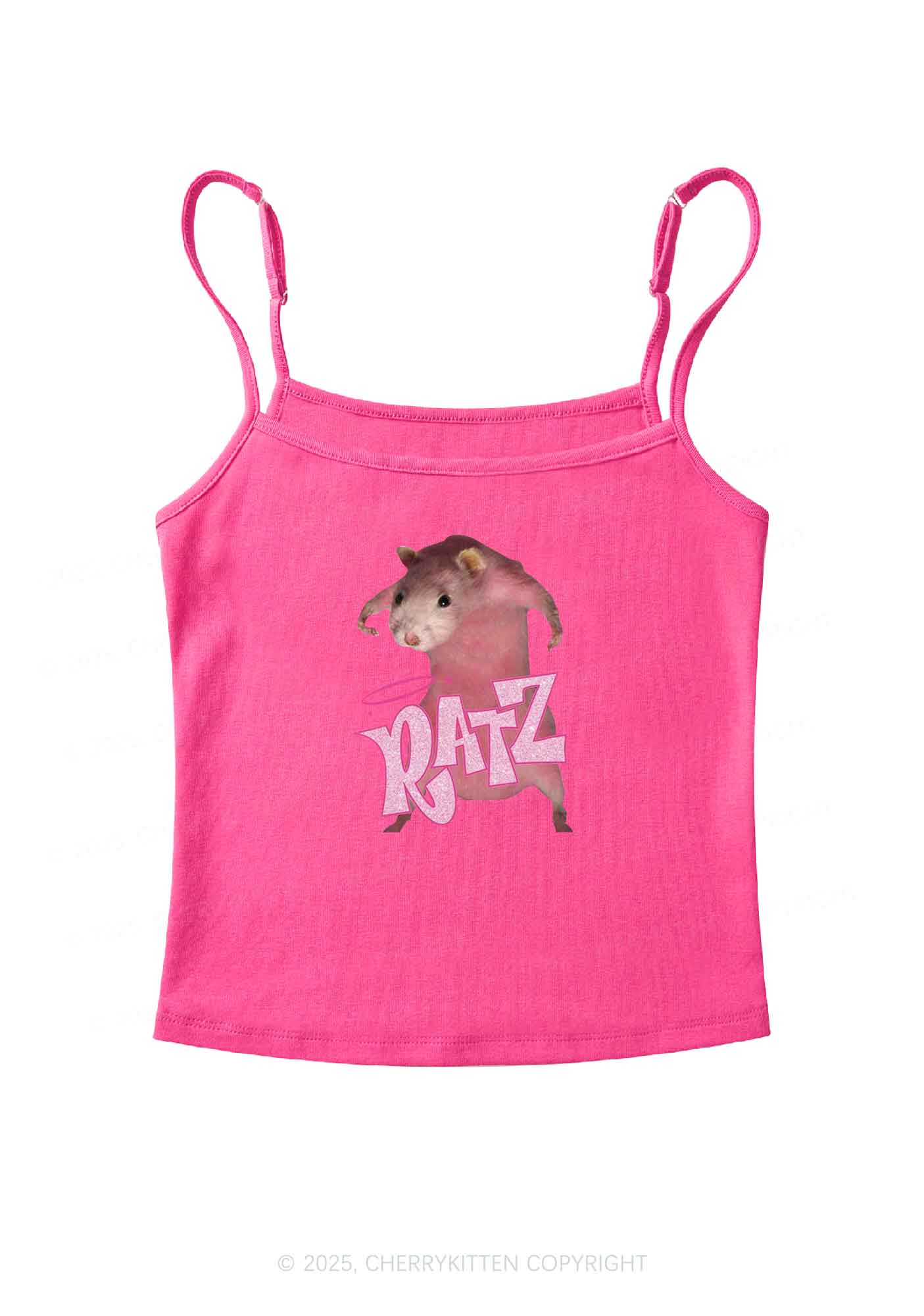 Pink Ratz Y2K Spaghetti Strap Cami Cherrykitten - Image 5