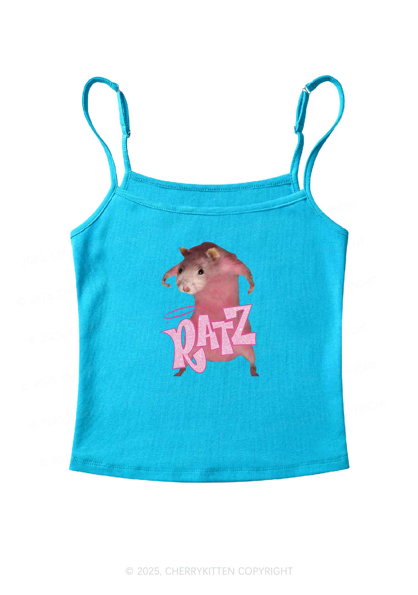 Pink Ratz Y2K Spaghetti Strap Cami Cherrykitten - Image 6