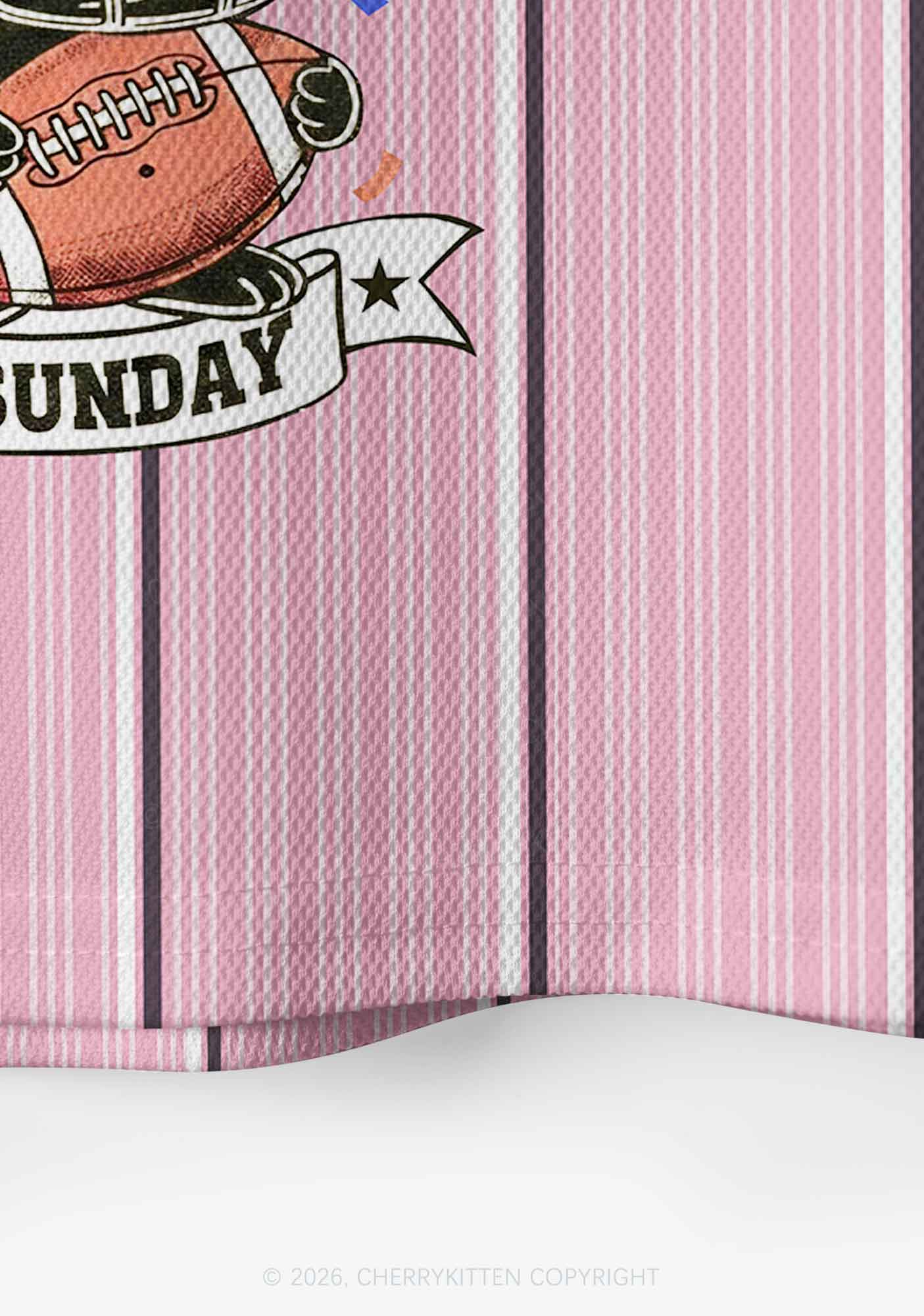 Pink Stripes Bunny Y2K Crop Sport Jersey Shirts Cherrykitten - Image 7