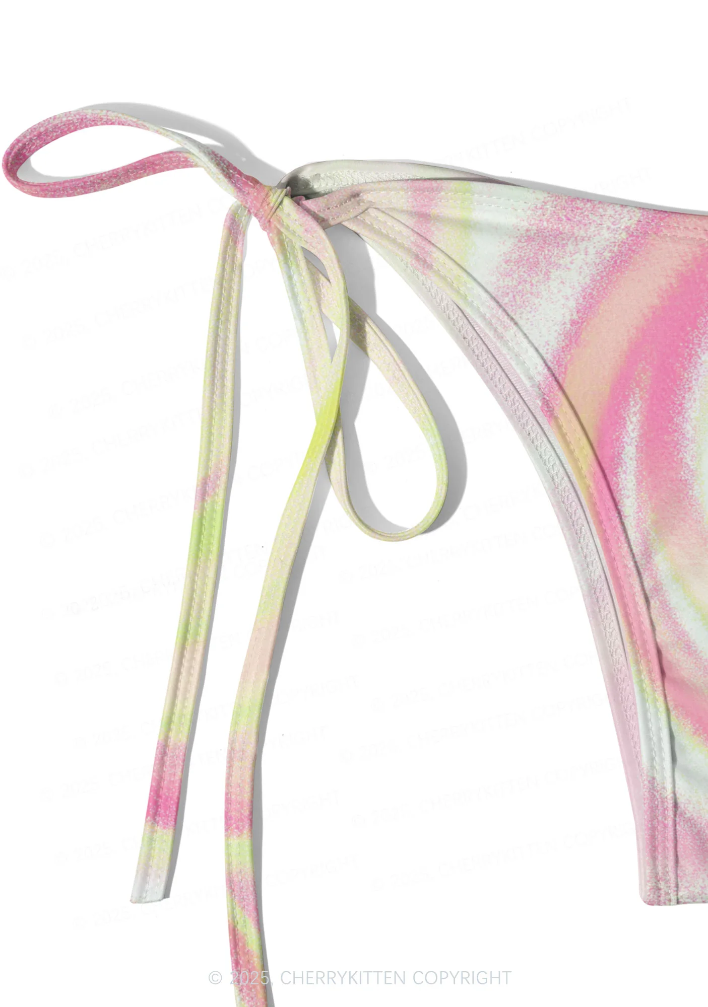 Pink Swirl Y2K Print Bikini Set Cherrykitten - Image 5